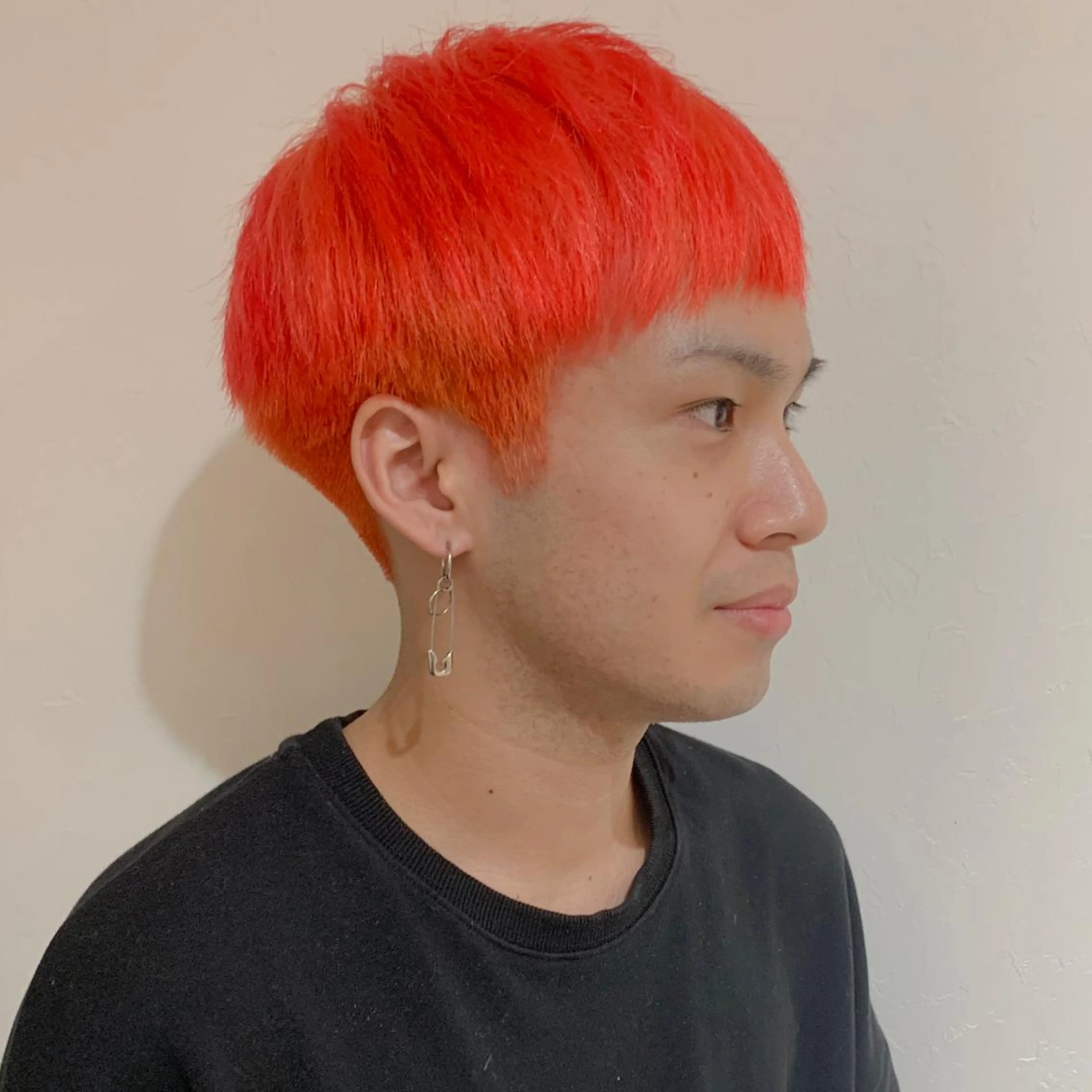 ショート カラー ヘアアレンジ メンズ メンズブリーチ 刈り上げ ブリーチ 🦋レイヤーカット ミドリカワ🦋のヘアスタイル