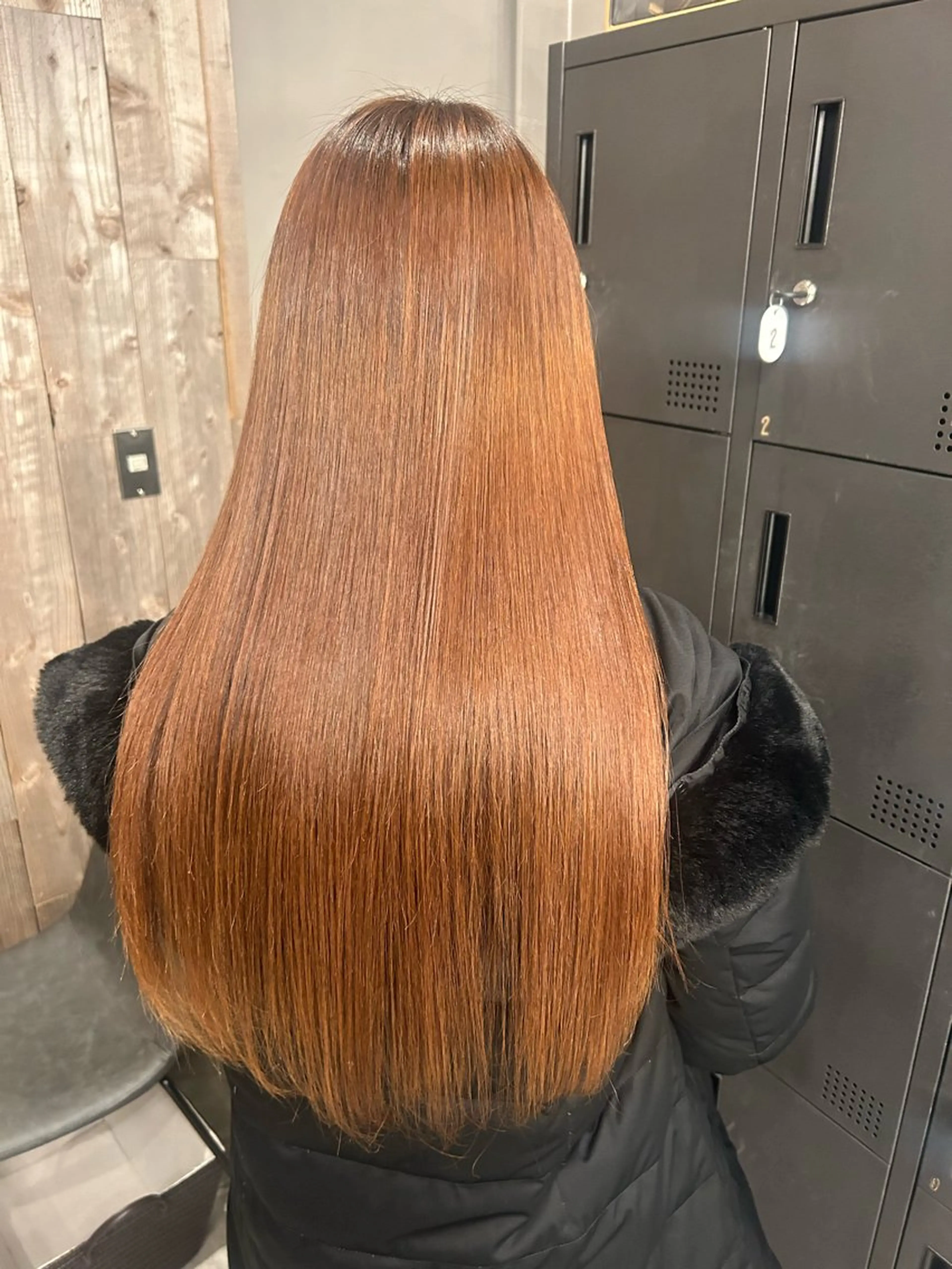 ロング パーマ 縮毛矯正 トリートメント 艶髪/髪質改善 yukaのヘアスタイル