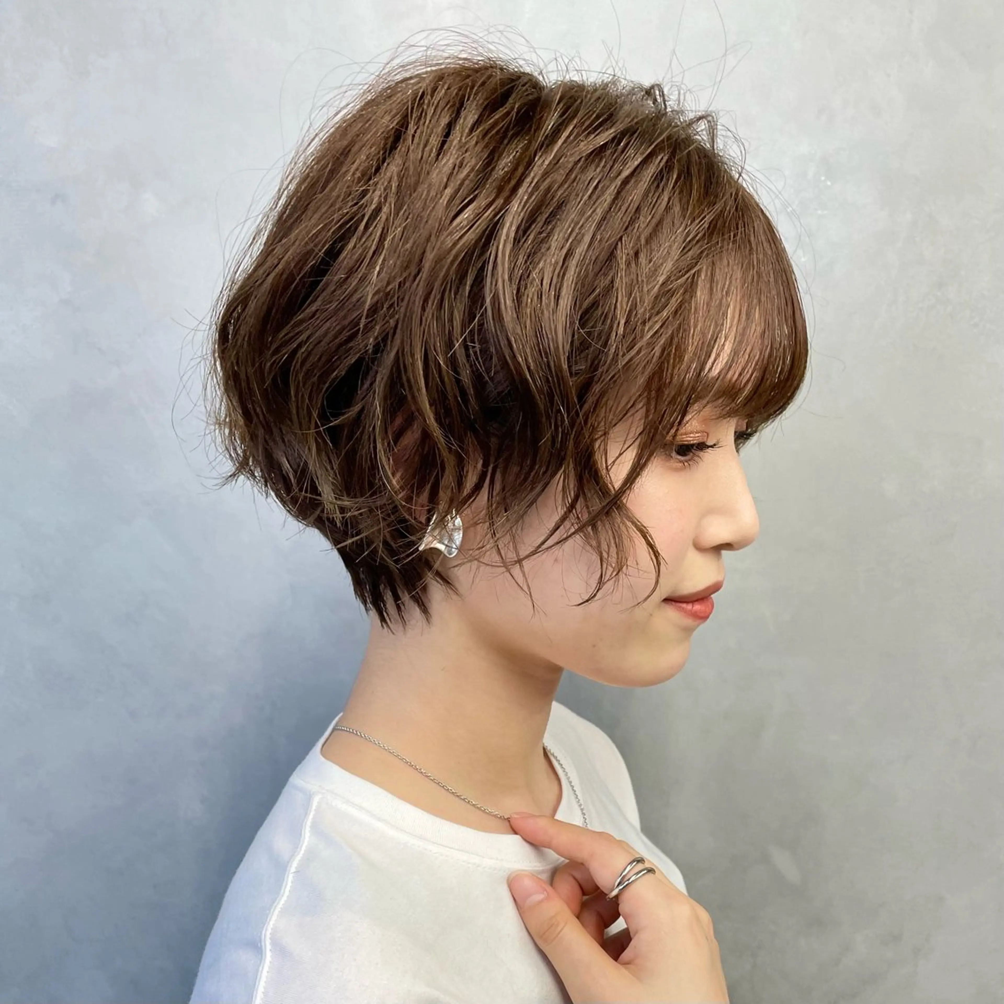 ショート 新井　翼/銀座 メンズ◎ショート女子のヘアスタイル