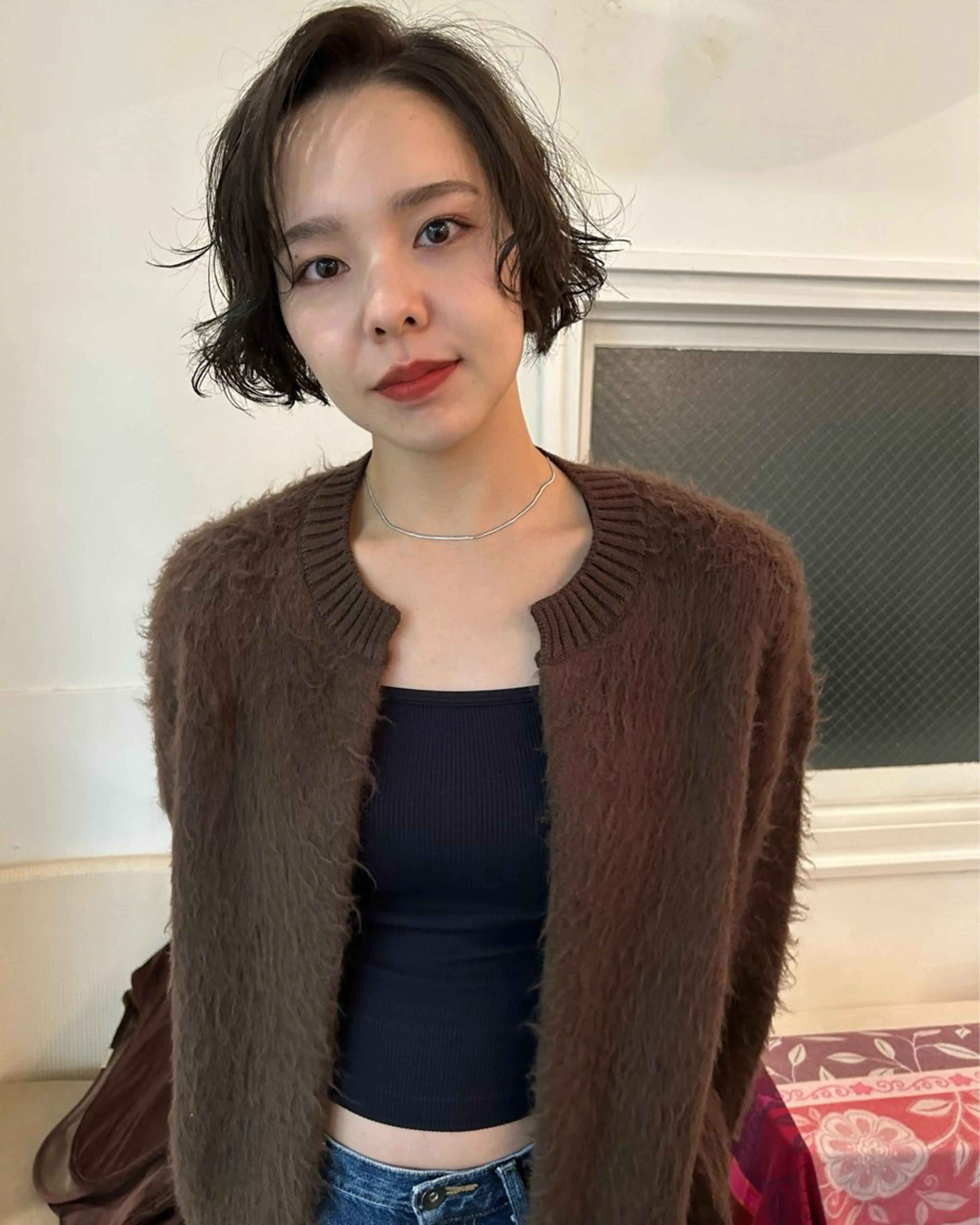 ショート カラー 原 瑞希のヘアスタイル