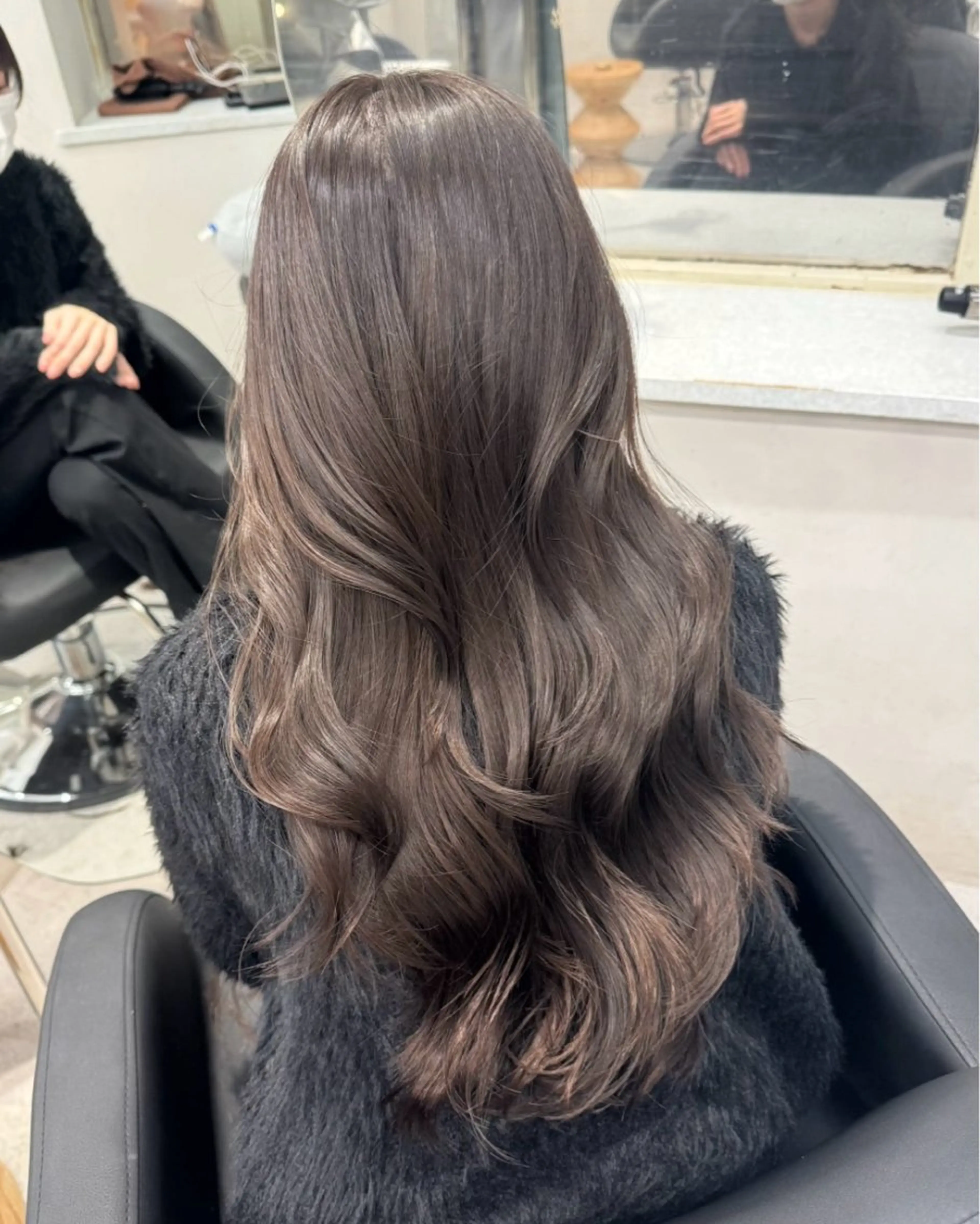 ロング 💖韓国風💖 レイヤー/LISAのヘアスタイル