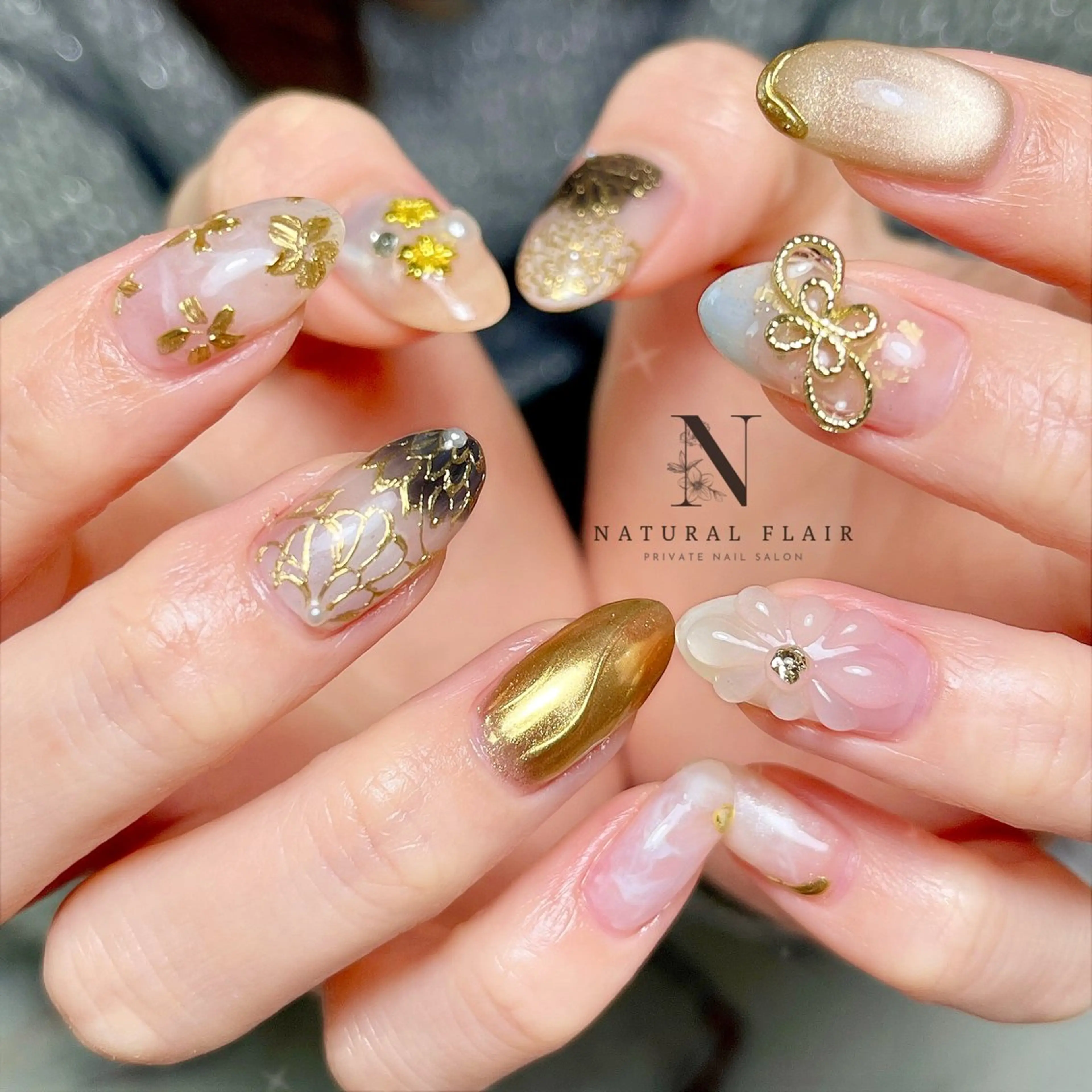 ネイル ハンドネイル natural flairのネイルデザイン