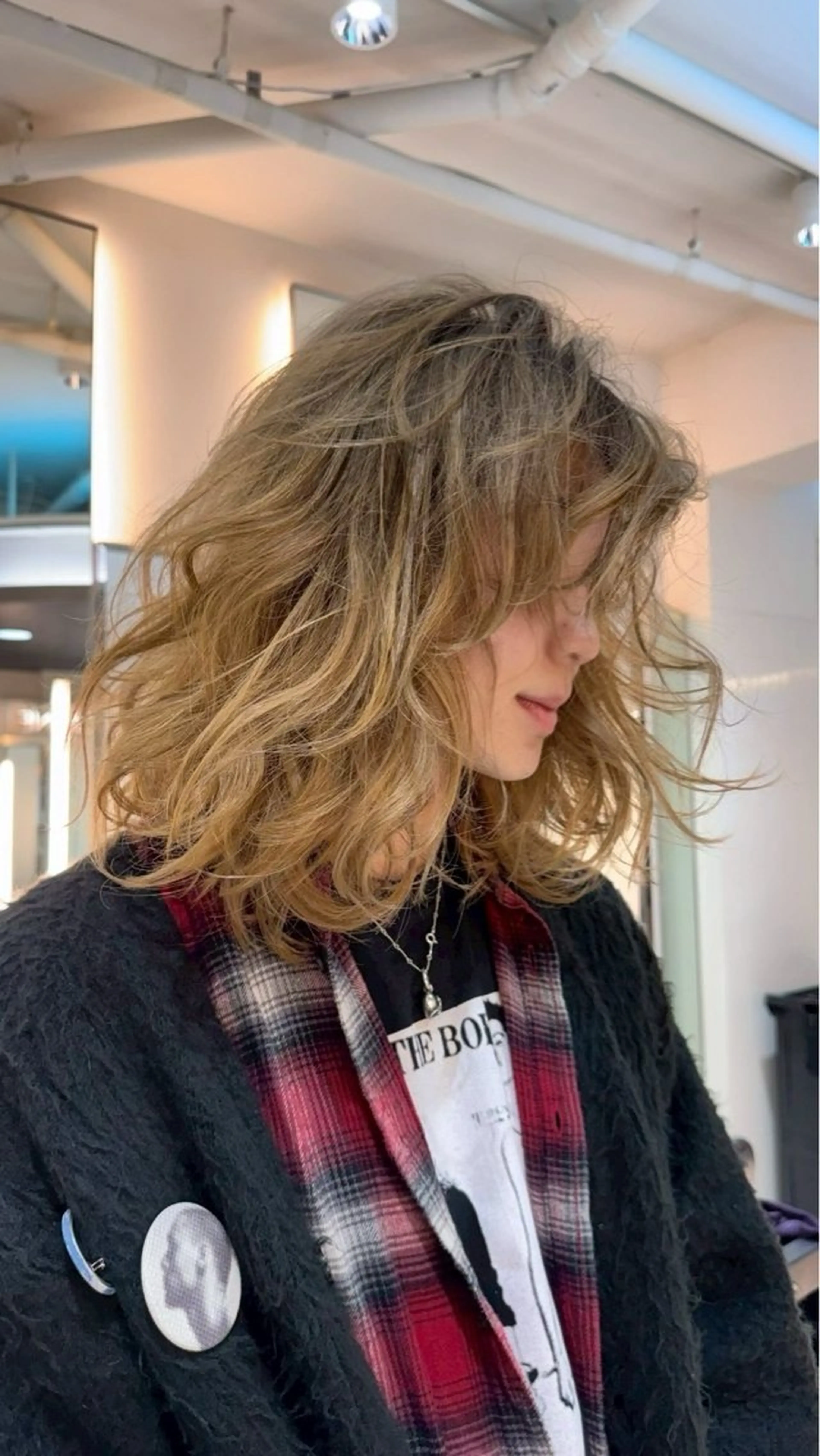 ミディアム カラー ヘアカラー ジャンクロードビギン 下北沢店所属・ルナ/モデル募集🎀 /バレイヤージュのヘアスタイル