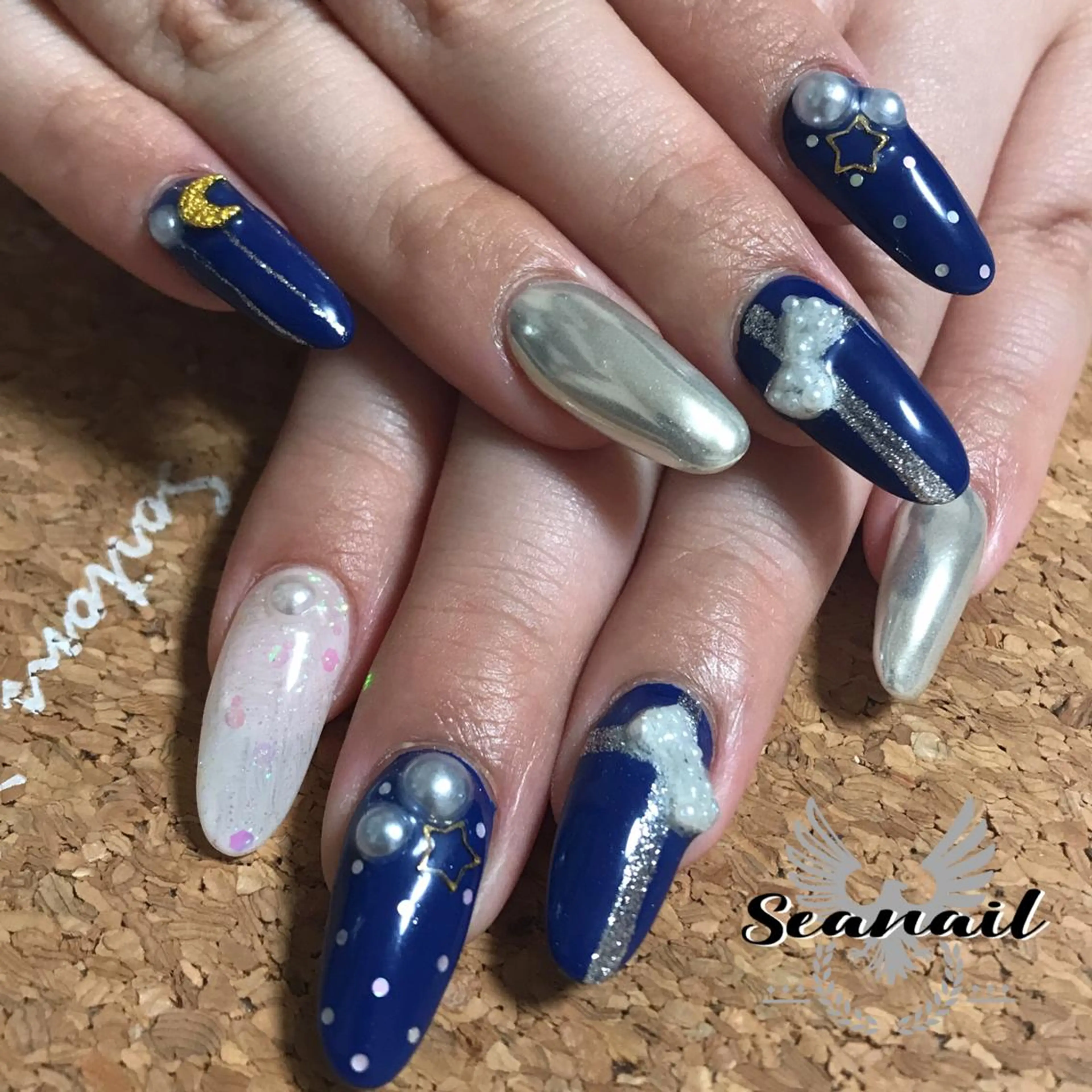 ネイル 小尾 栞のネイルデザイン