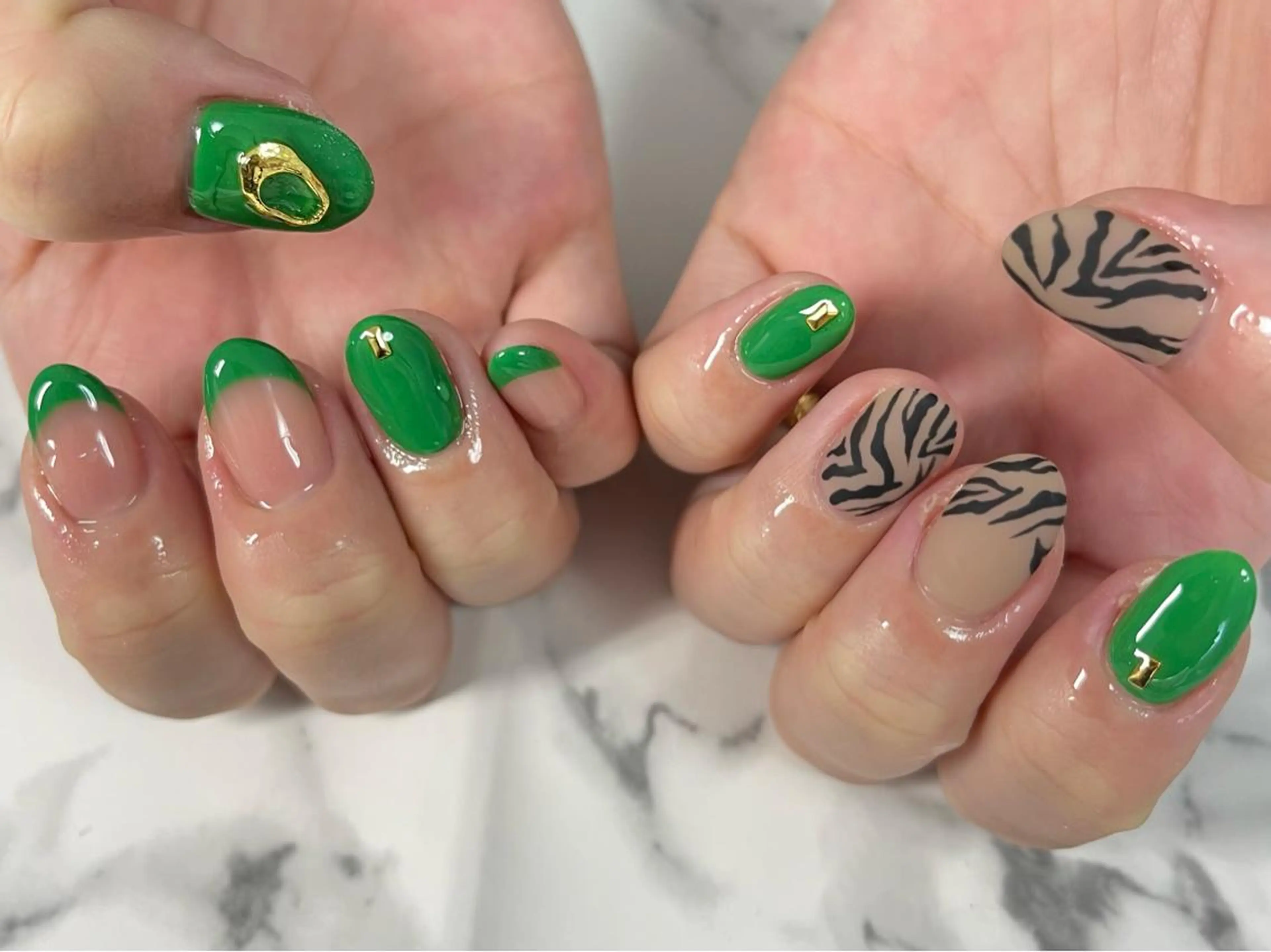 ネイル ハンドネイル celica所属・松田 由真のネイルデザイン