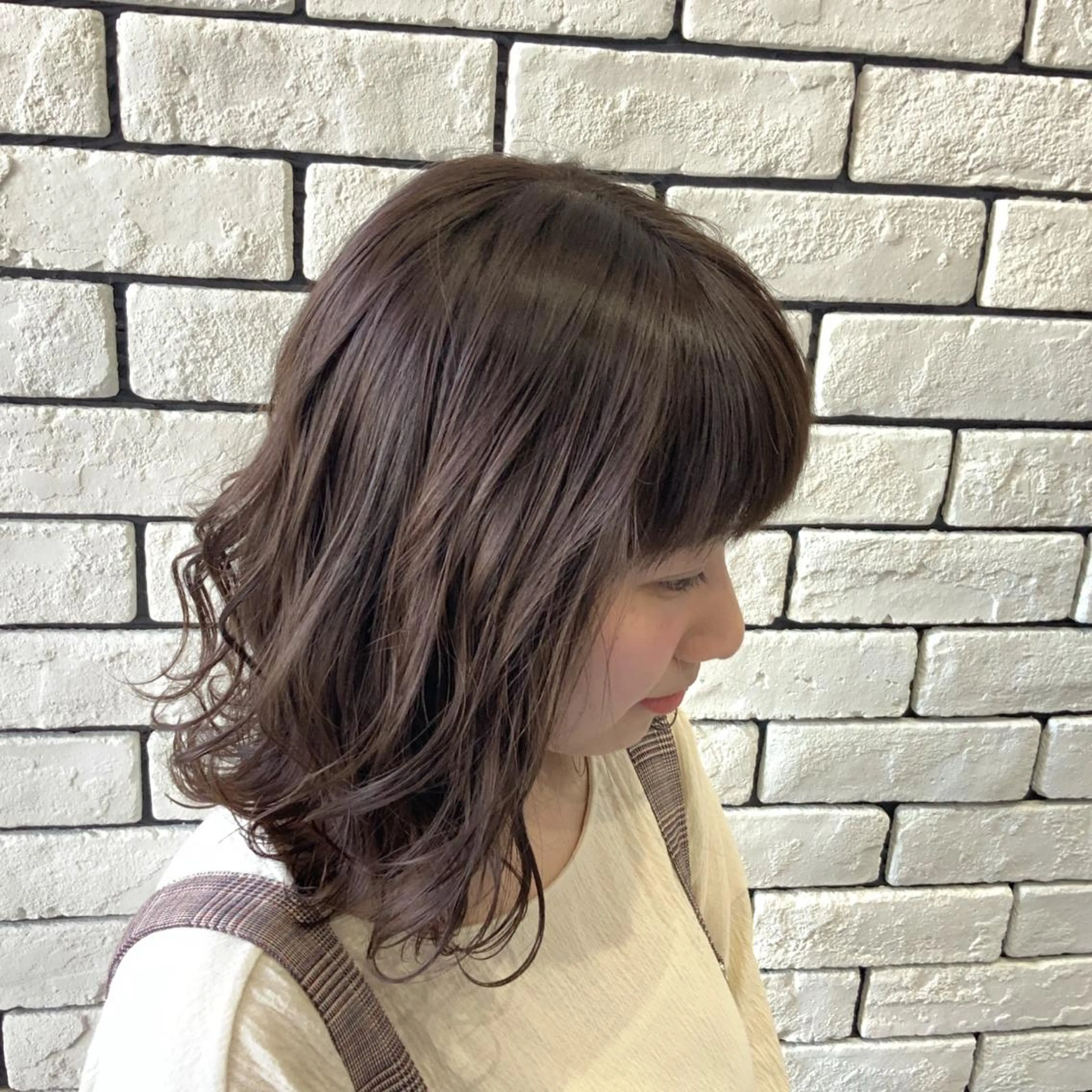 ミディアム カット ヘアカラー トリートメント 🍀favori🍀 kanekoのヘアスタイル