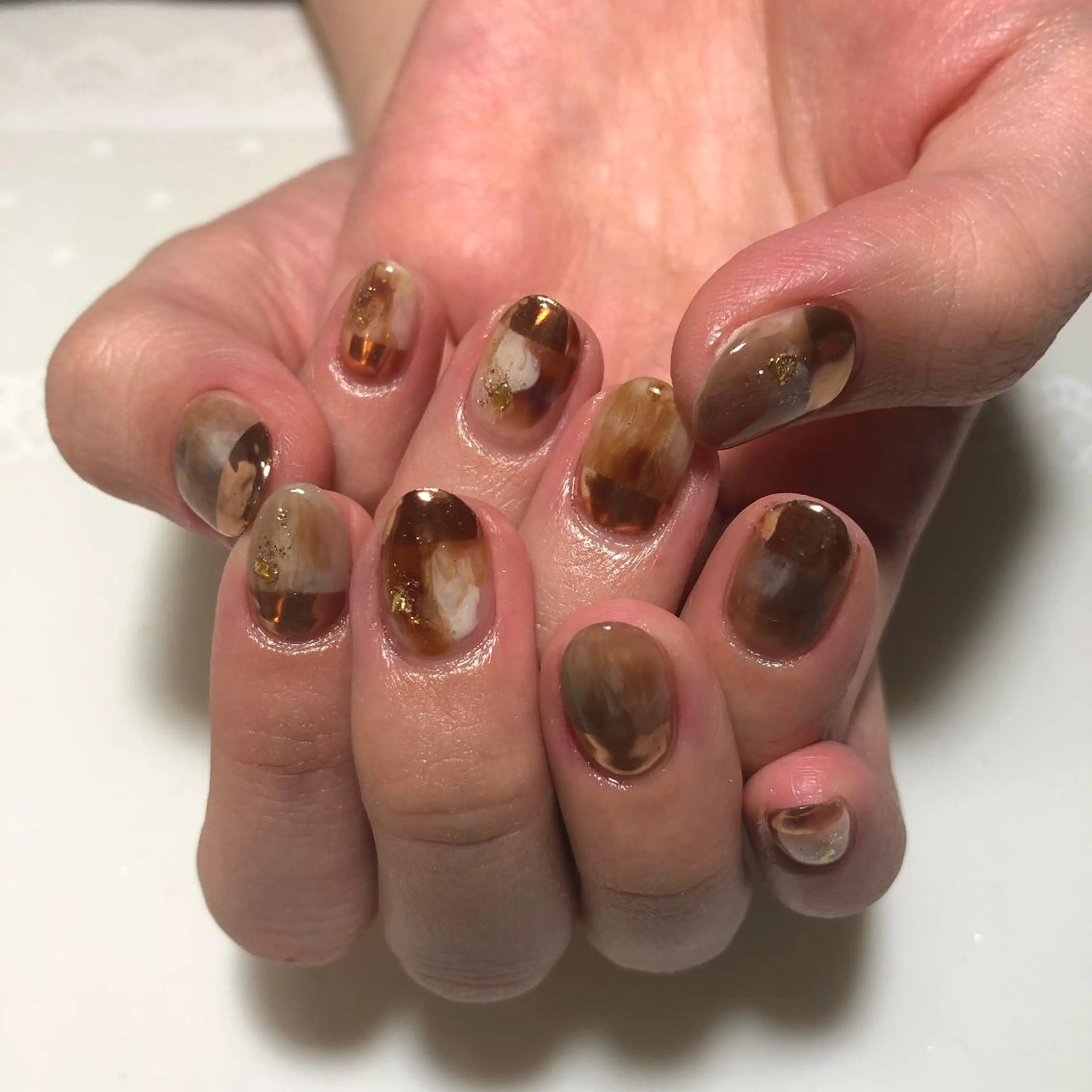 ネイル ニュアンスネイル g-up nail所属・米田 律子のネイルデザイン