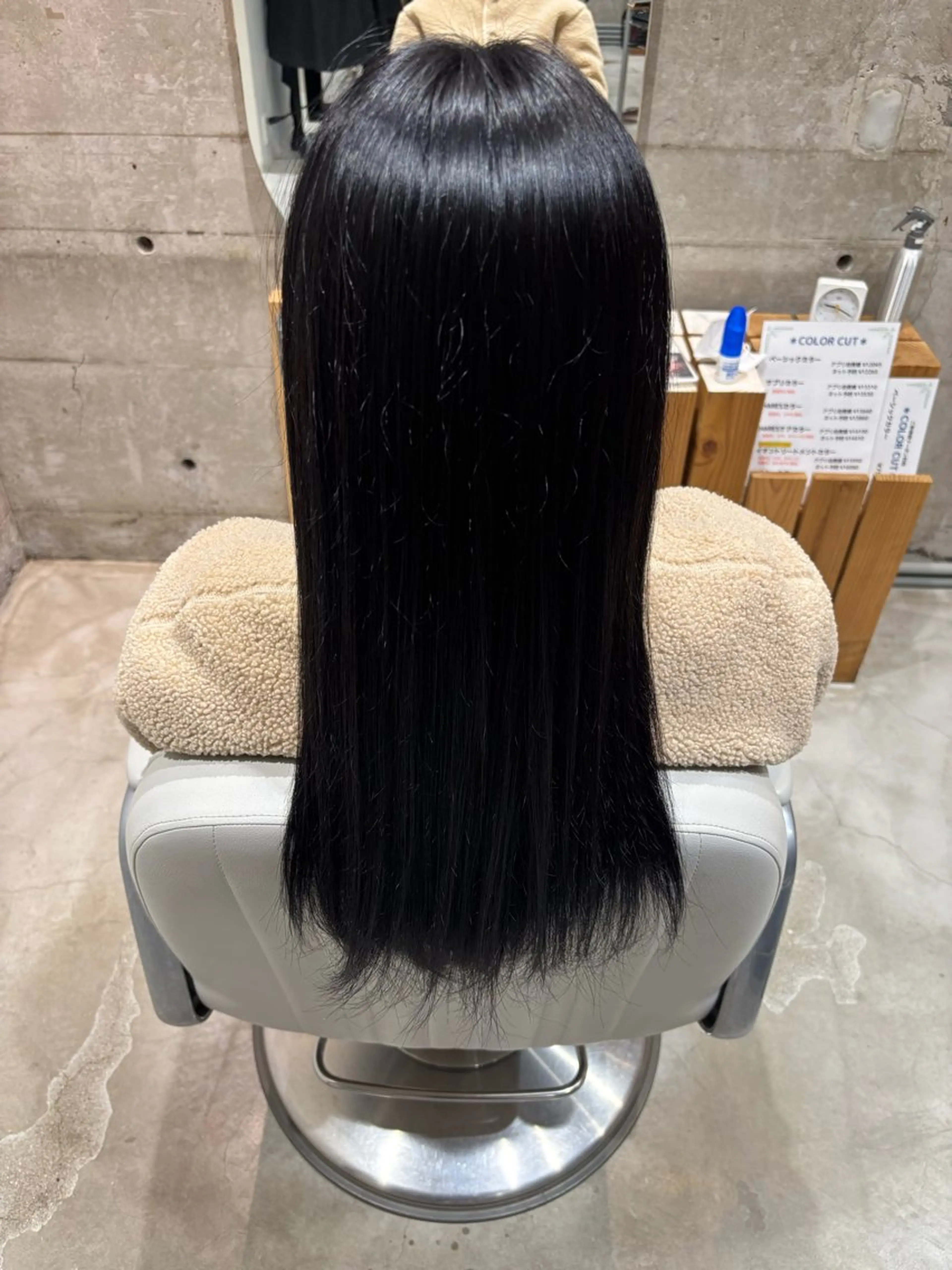 カラー ヘアカラー Crede hair's井口店所属・戎子 海有のヘアスタイル