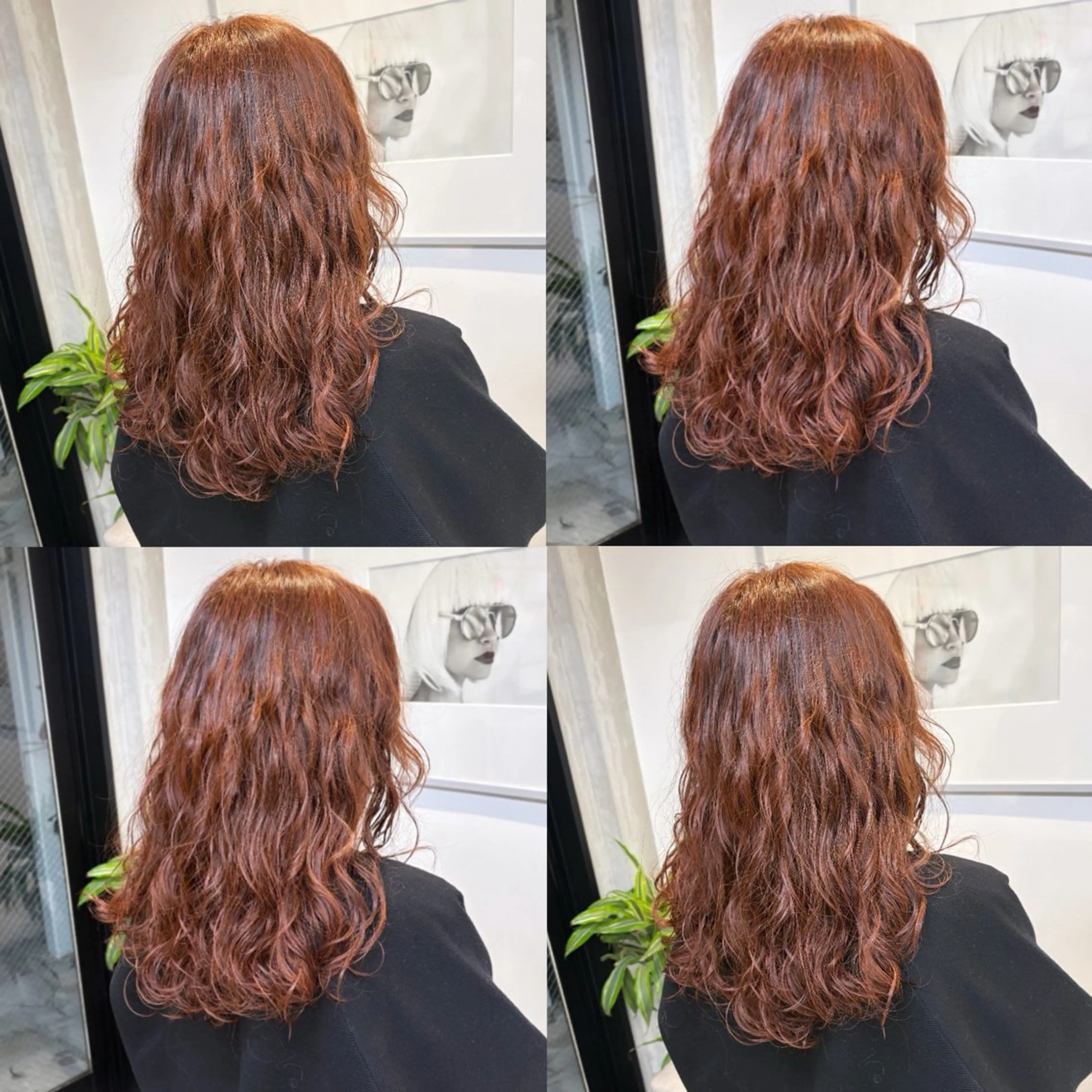 セミロング カラー ベージュカラー ブラウンカラー オレンジ オレンジベージュ オレンジブラウン ヘアカラー トリートメント ヘッドスパ ヘアセット カジュアルを女っぽく 𝗮𝘆𝗮𝗰𝗼のヘアスタイル