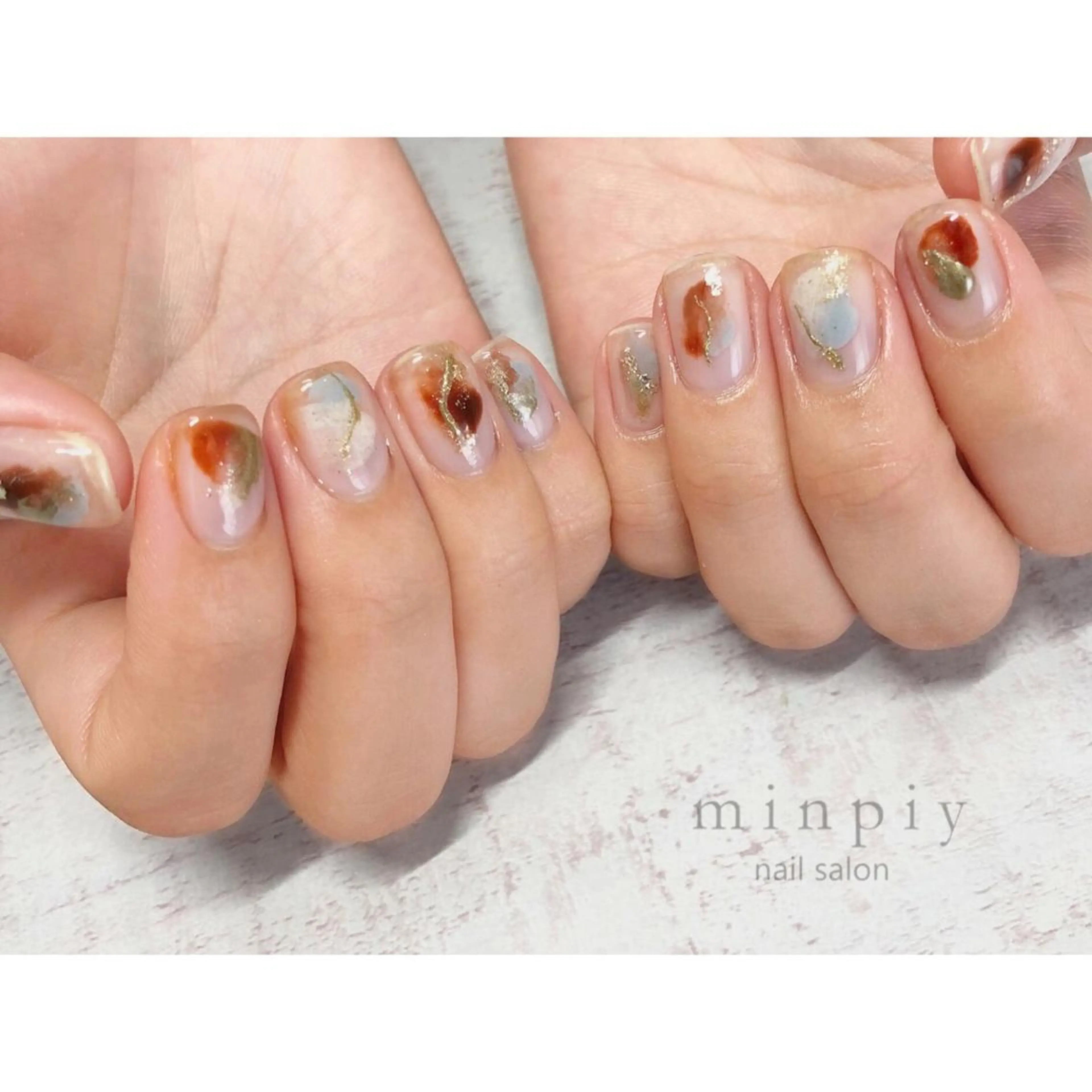 ネイル 𖡼 yumenoのネイルデザイン