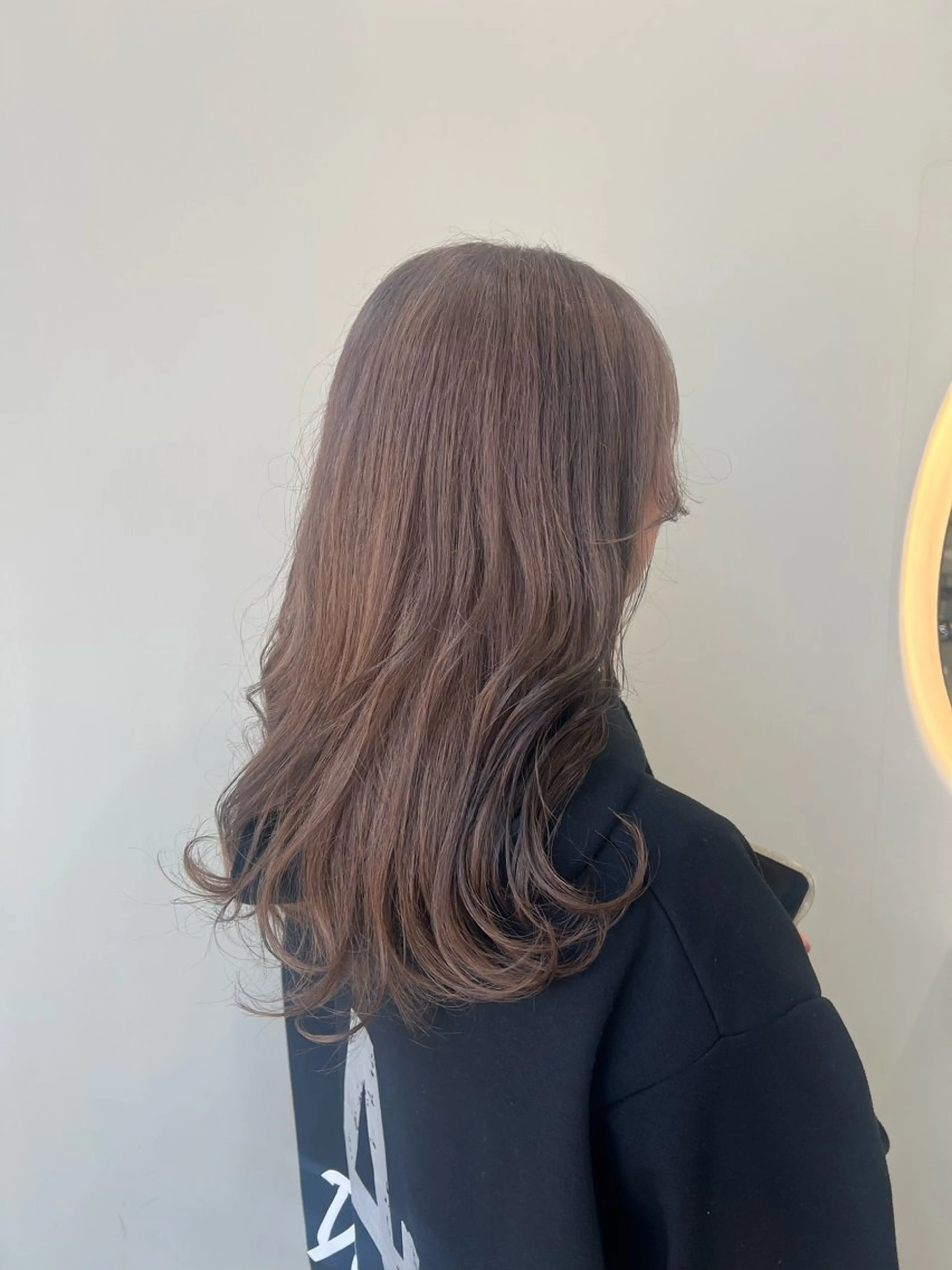 ロング カラー カット ヘアカラー トリートメント tomu/大名/艶髪 髪質改善/透明感のヘアスタイル