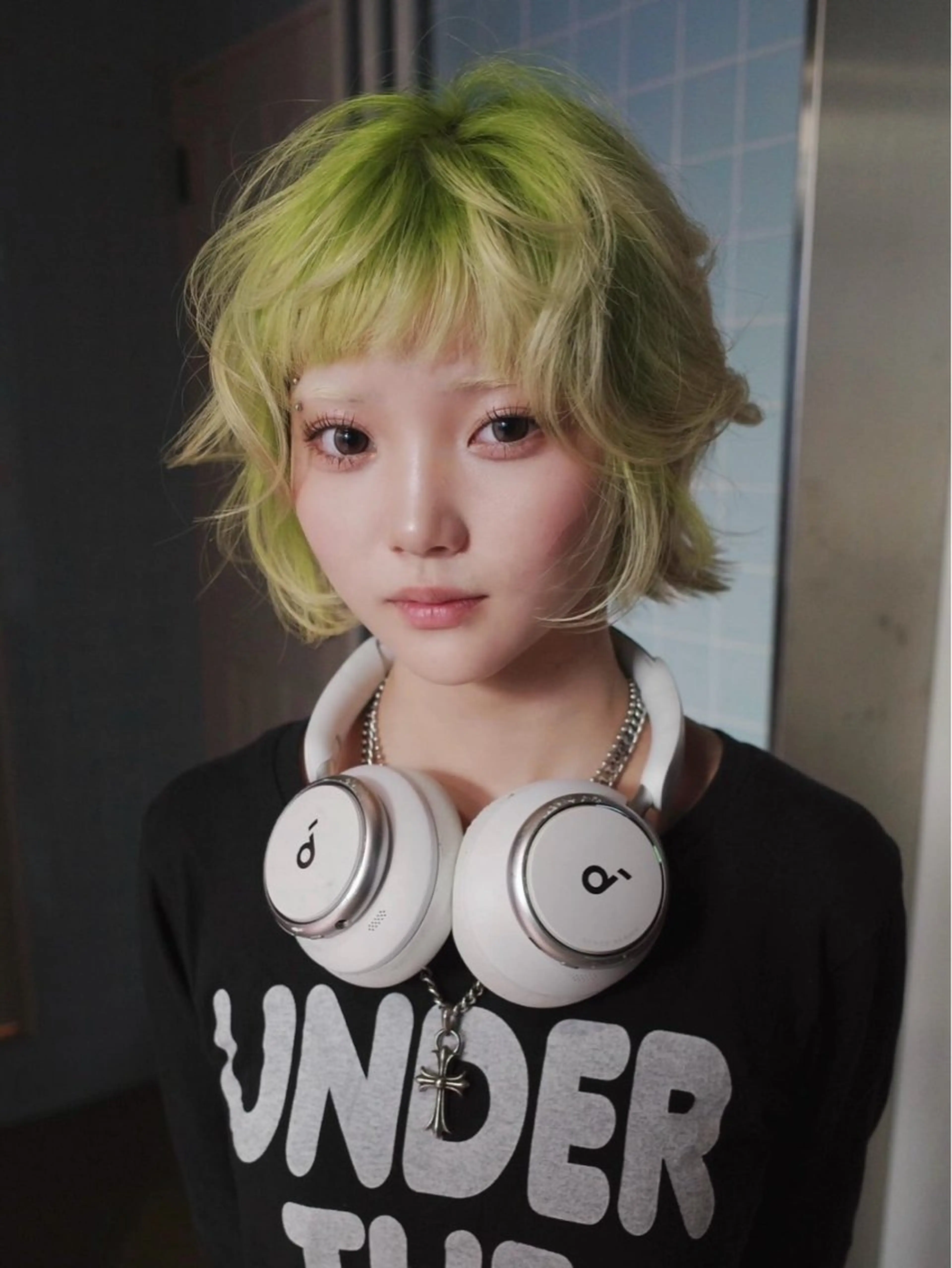 ショート カラー nakatsu aimuのヘアスタイル