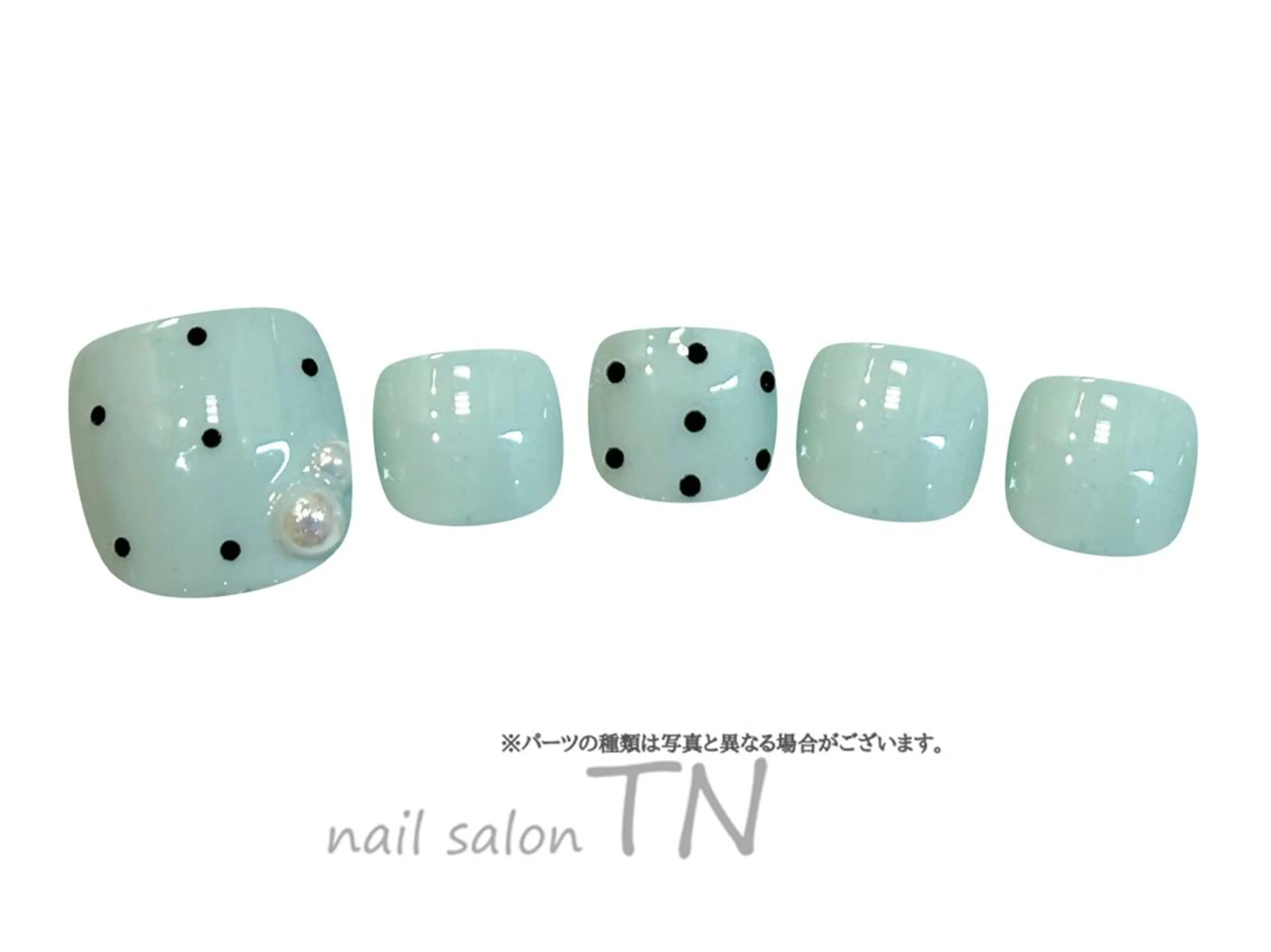 ネイル フットネイル 中島 実穂のネイルデザイン