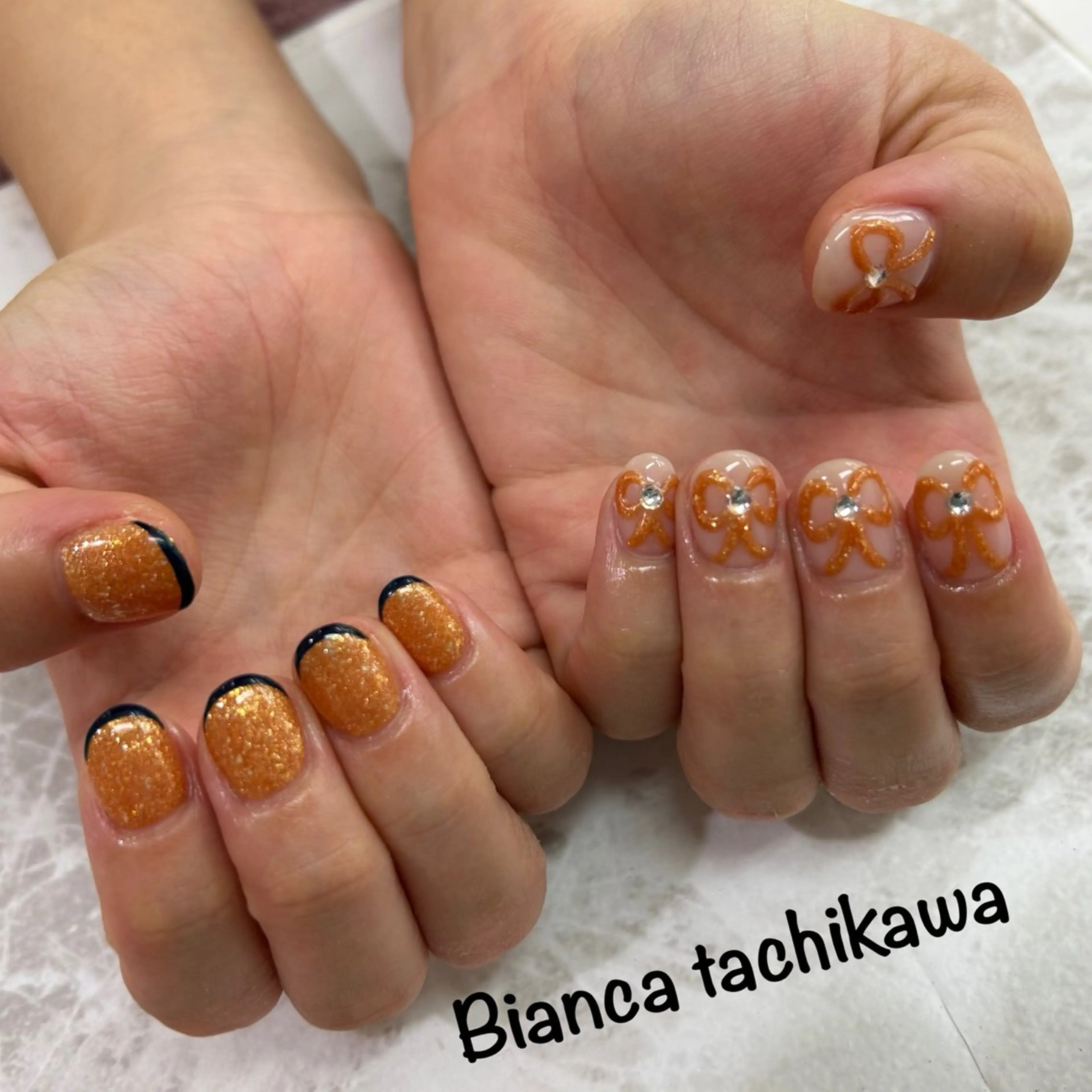 ネイル Bianca 立川店 小川のネイルデザイン