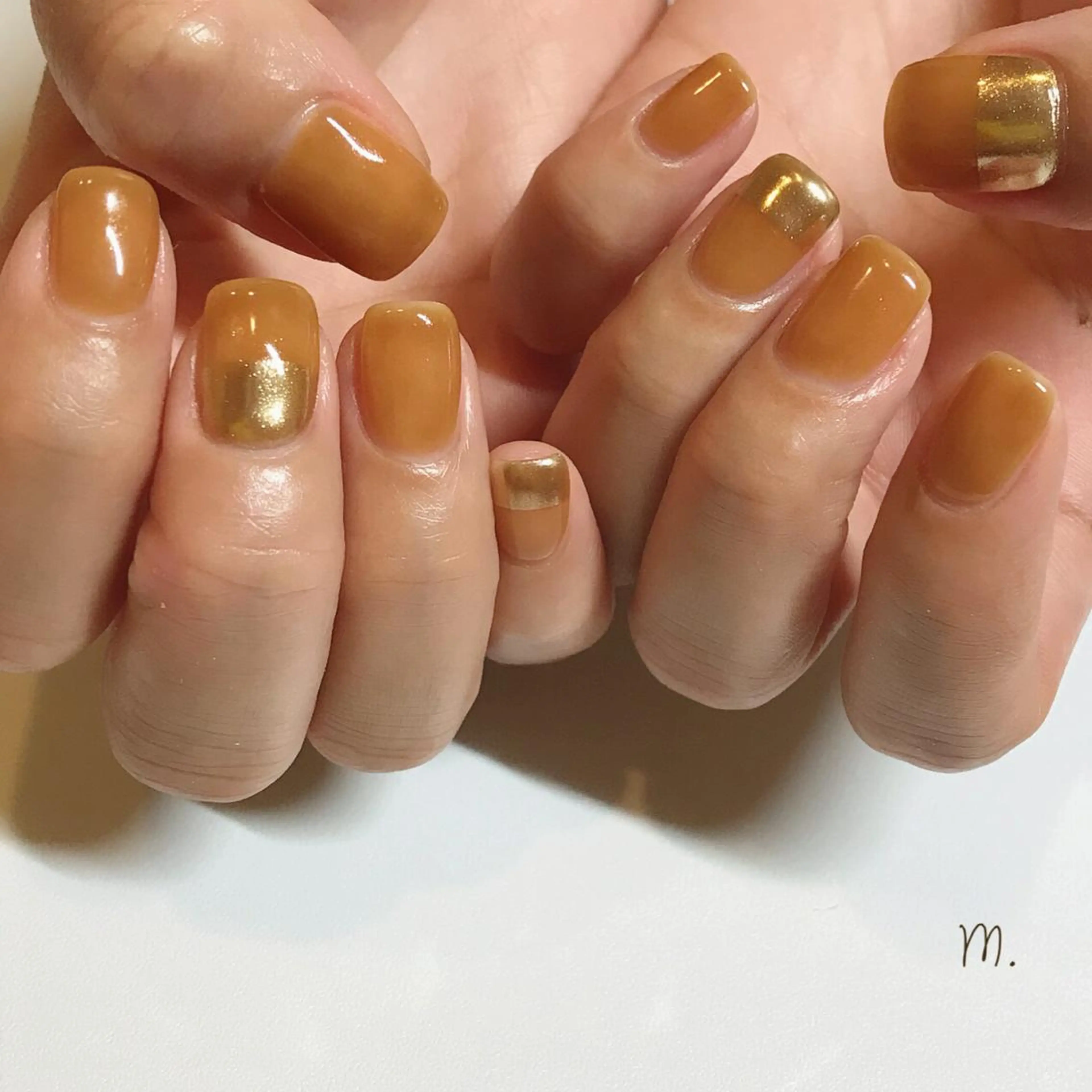 ネイル ミラーネイル ハンドネイル Nakazawa Mayuのネイルデザイン