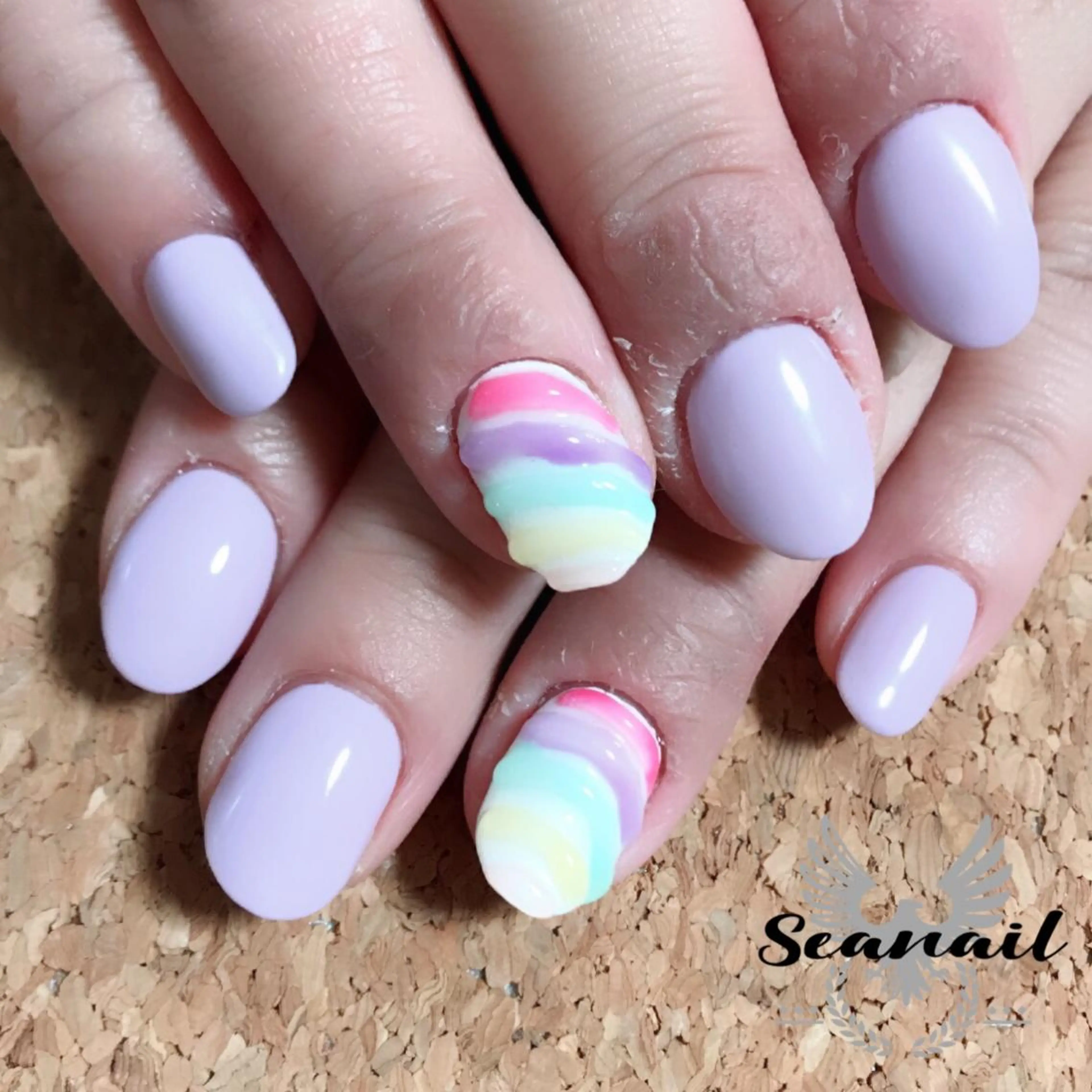 ネイル 小尾 栞のネイルデザイン