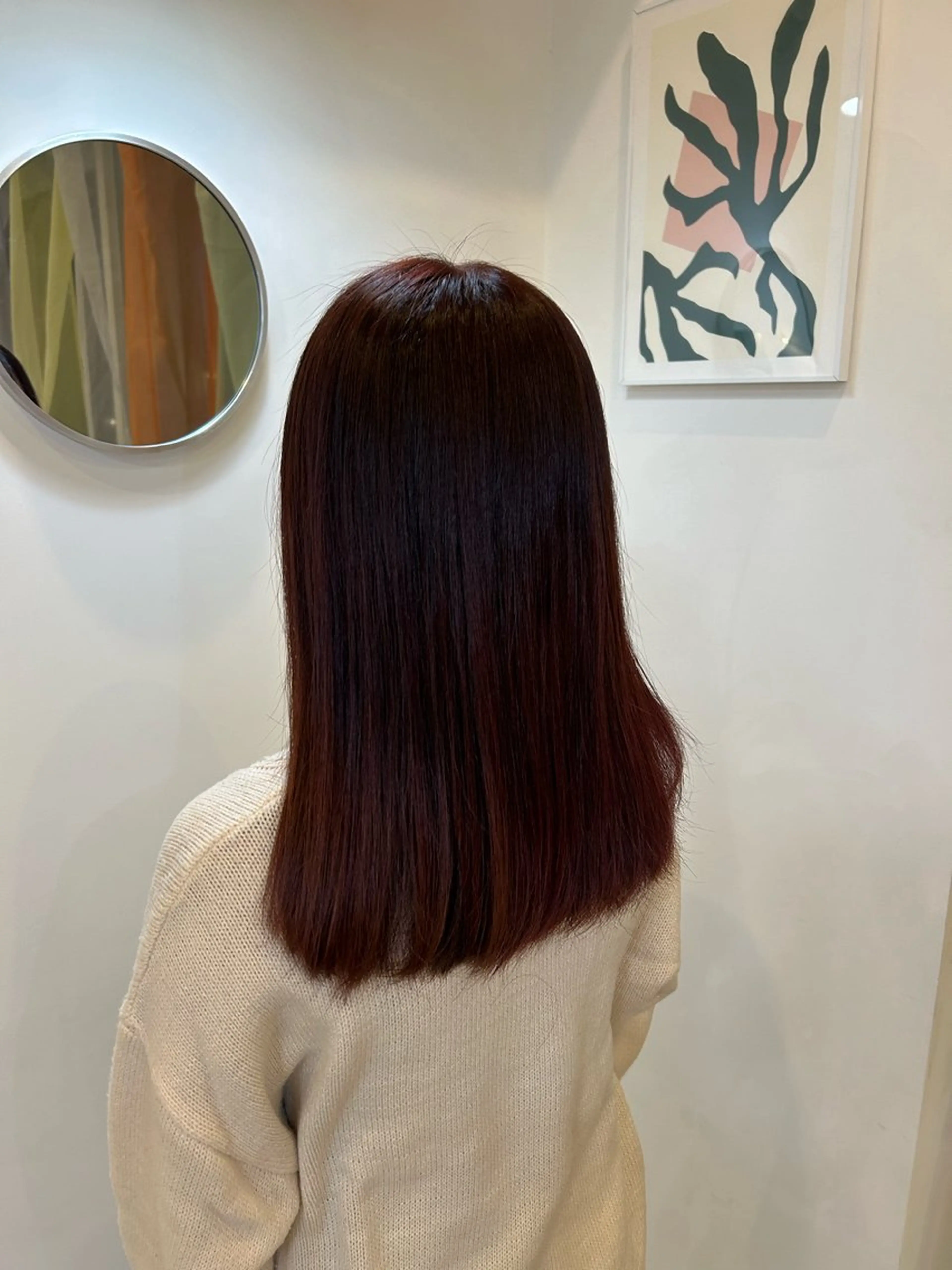 カラー 森崎 優菜のヘアスタイル