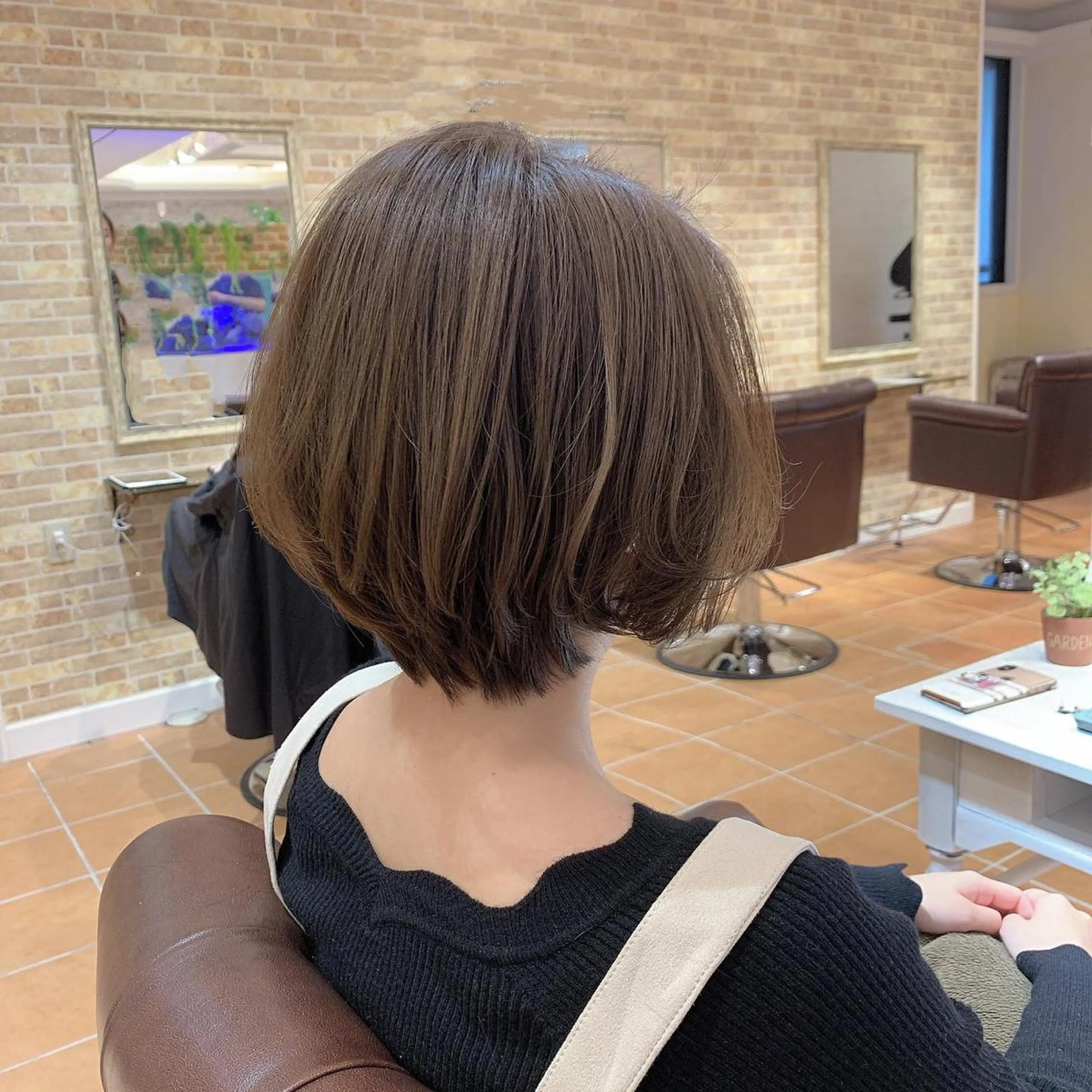 ショート カット ヘアカラー トリートメント 高橋 一矢のヘアスタイル