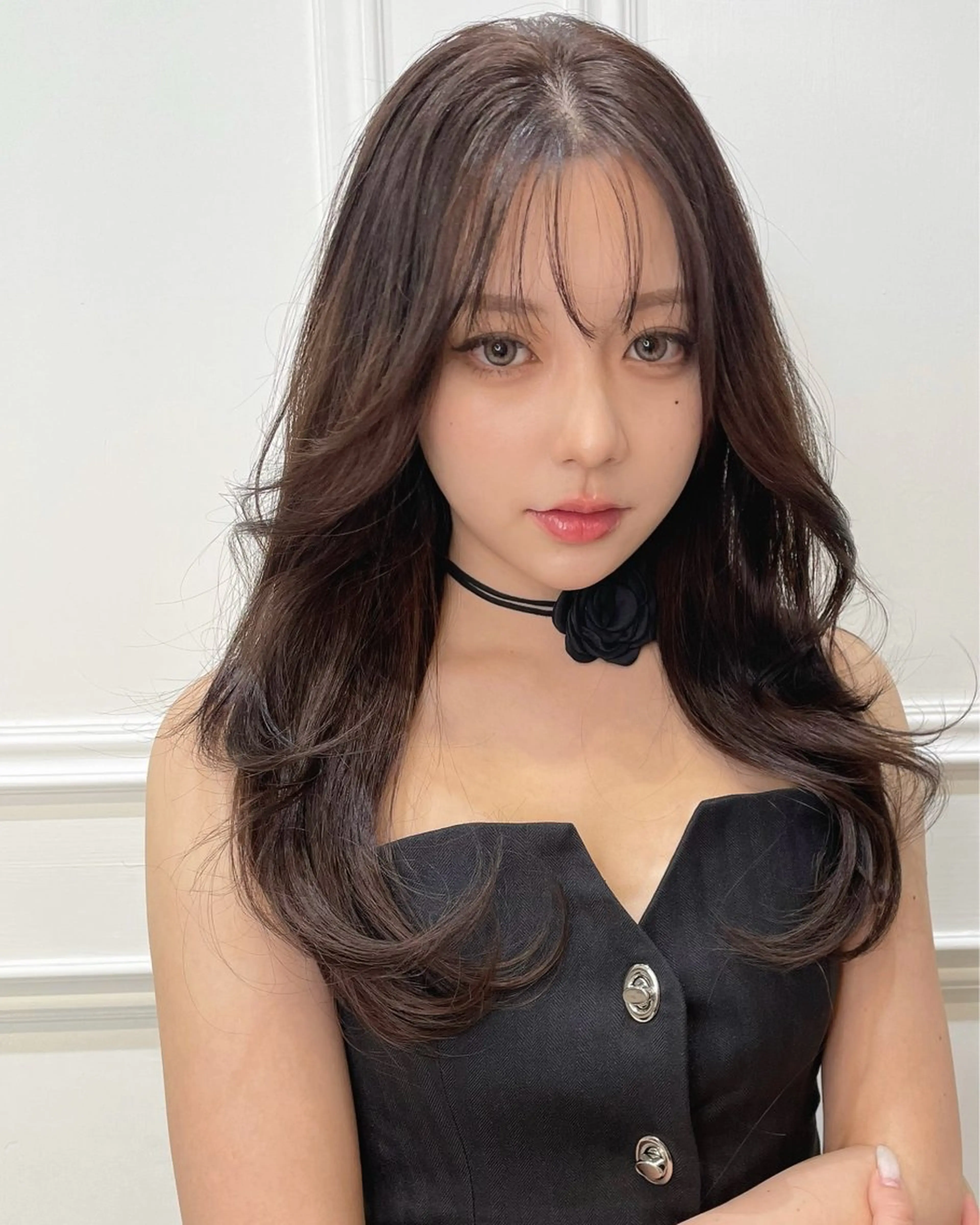 ロング カラー Ash koume᧔♡᧓のヘアスタイル