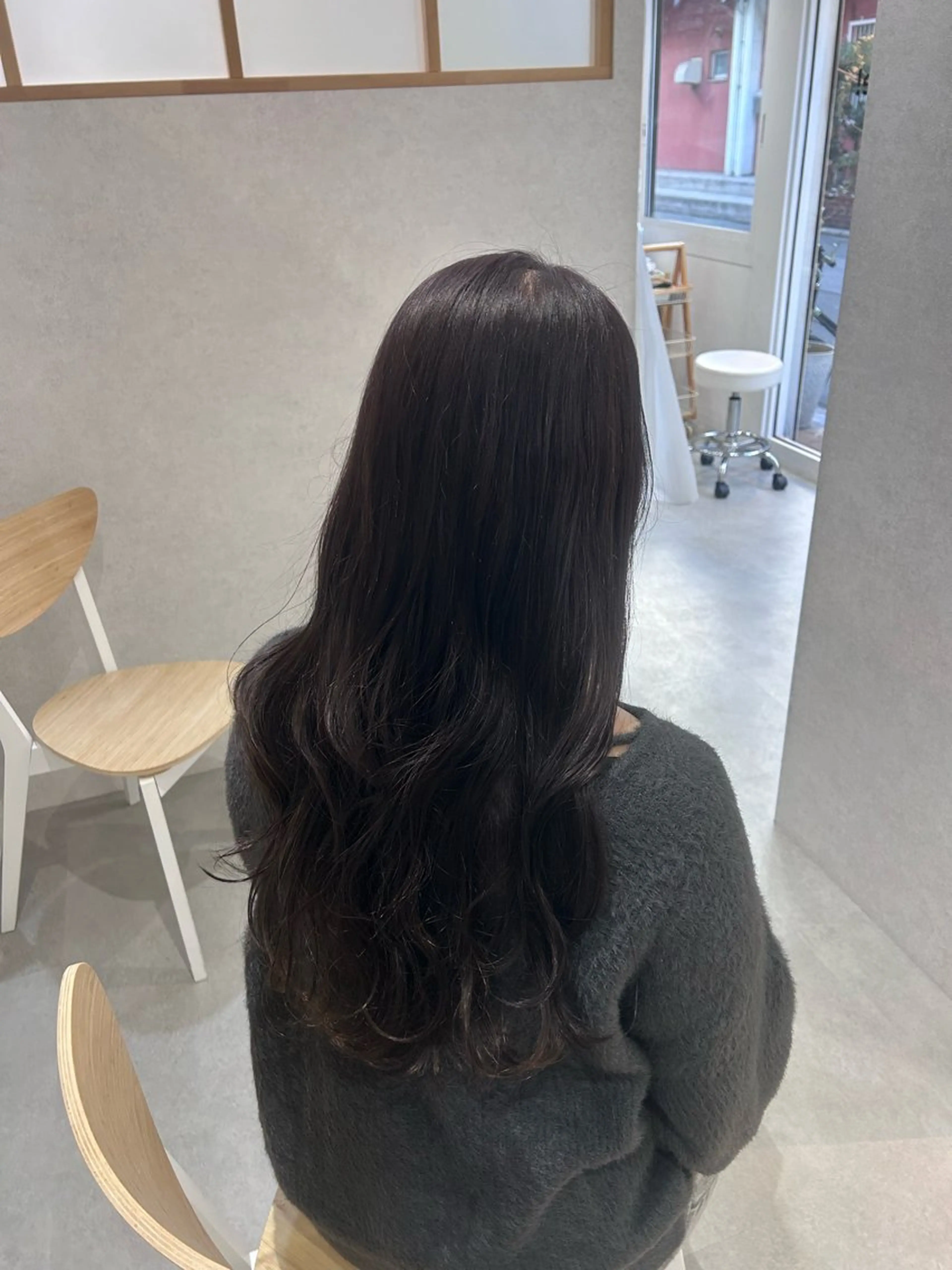 ロング maoお洒落ヘア bob/艶カラーのヘアスタイル