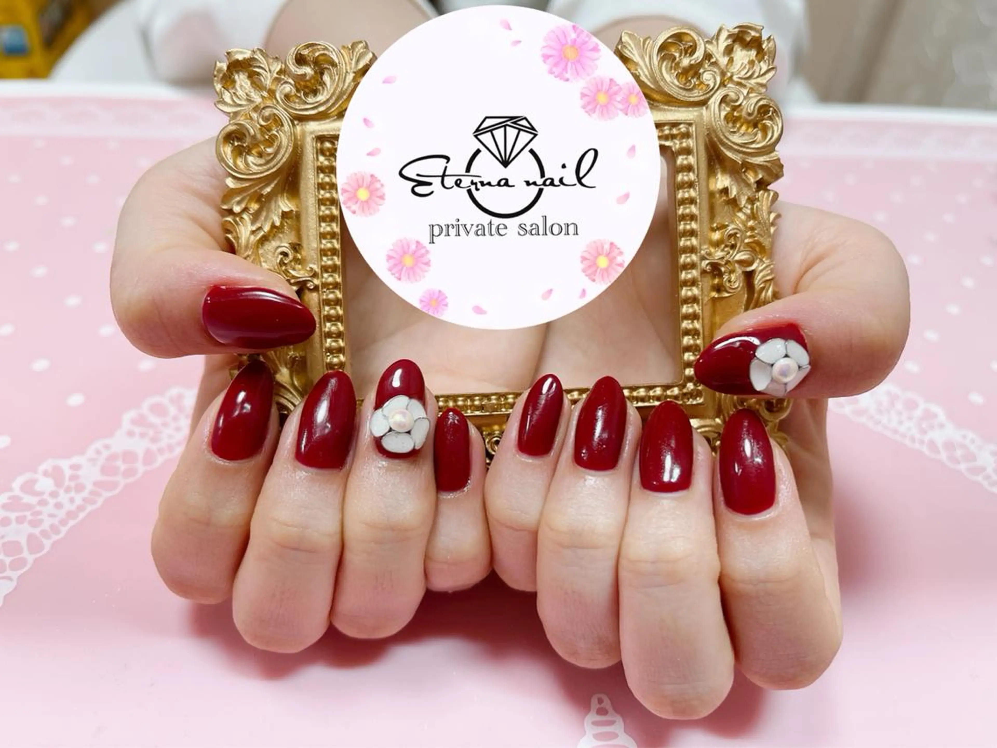 ワンカラーお花1本🌸の写真