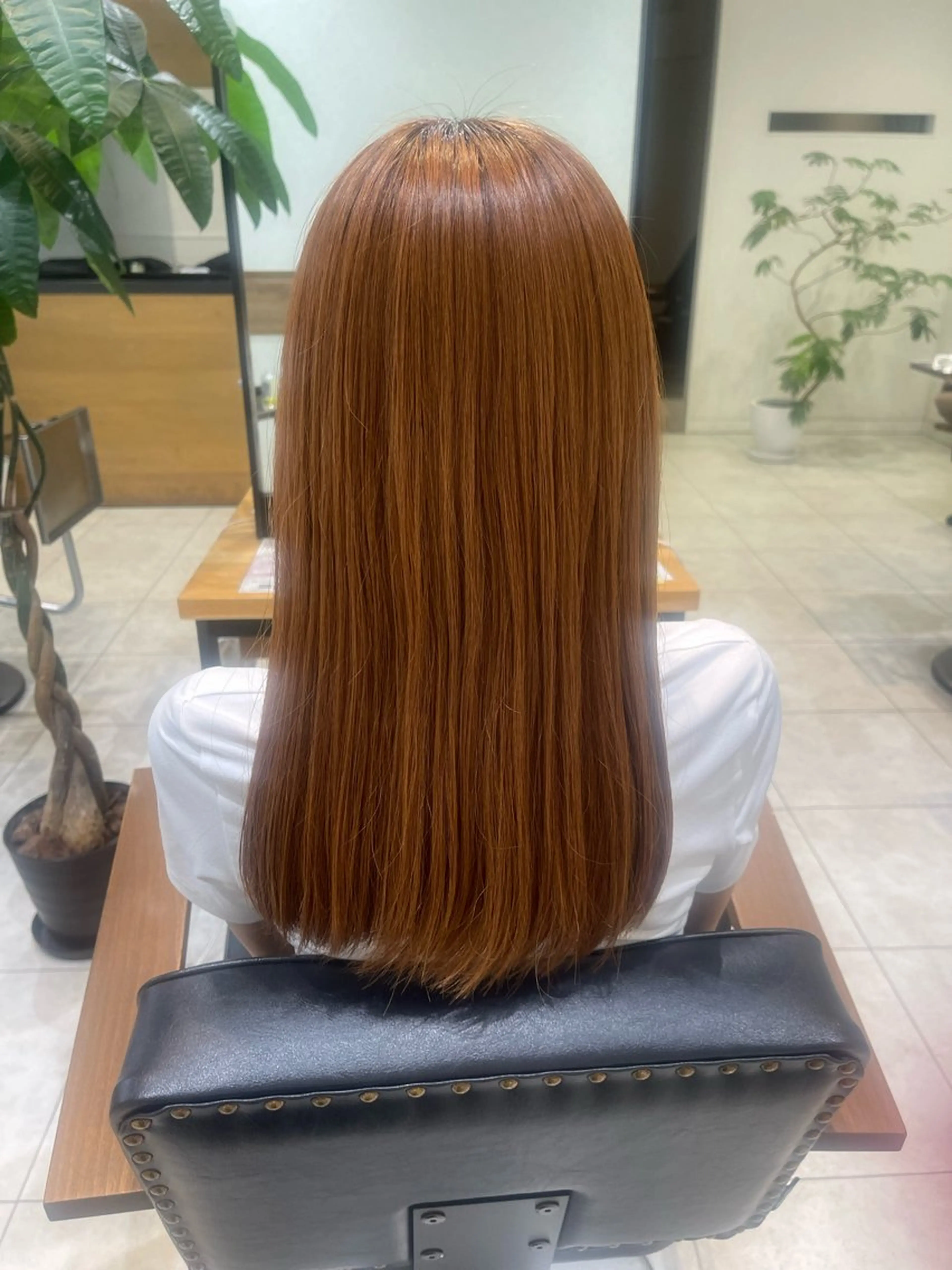ロング 縮毛矯正・髪質改善・ ストレート🌻ゆいのヘアスタイル