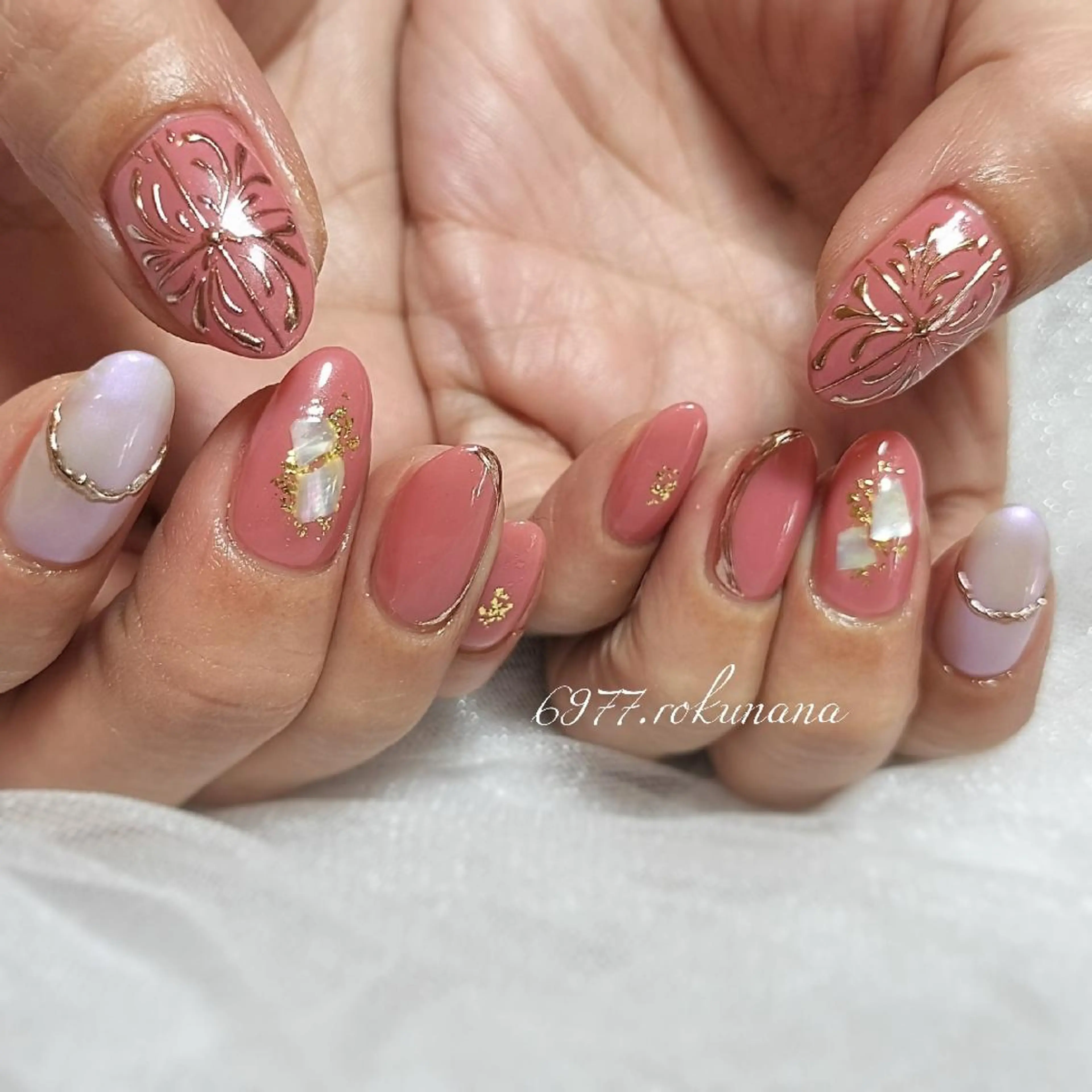 ネイル rokunana 佐野のネイルデザイン