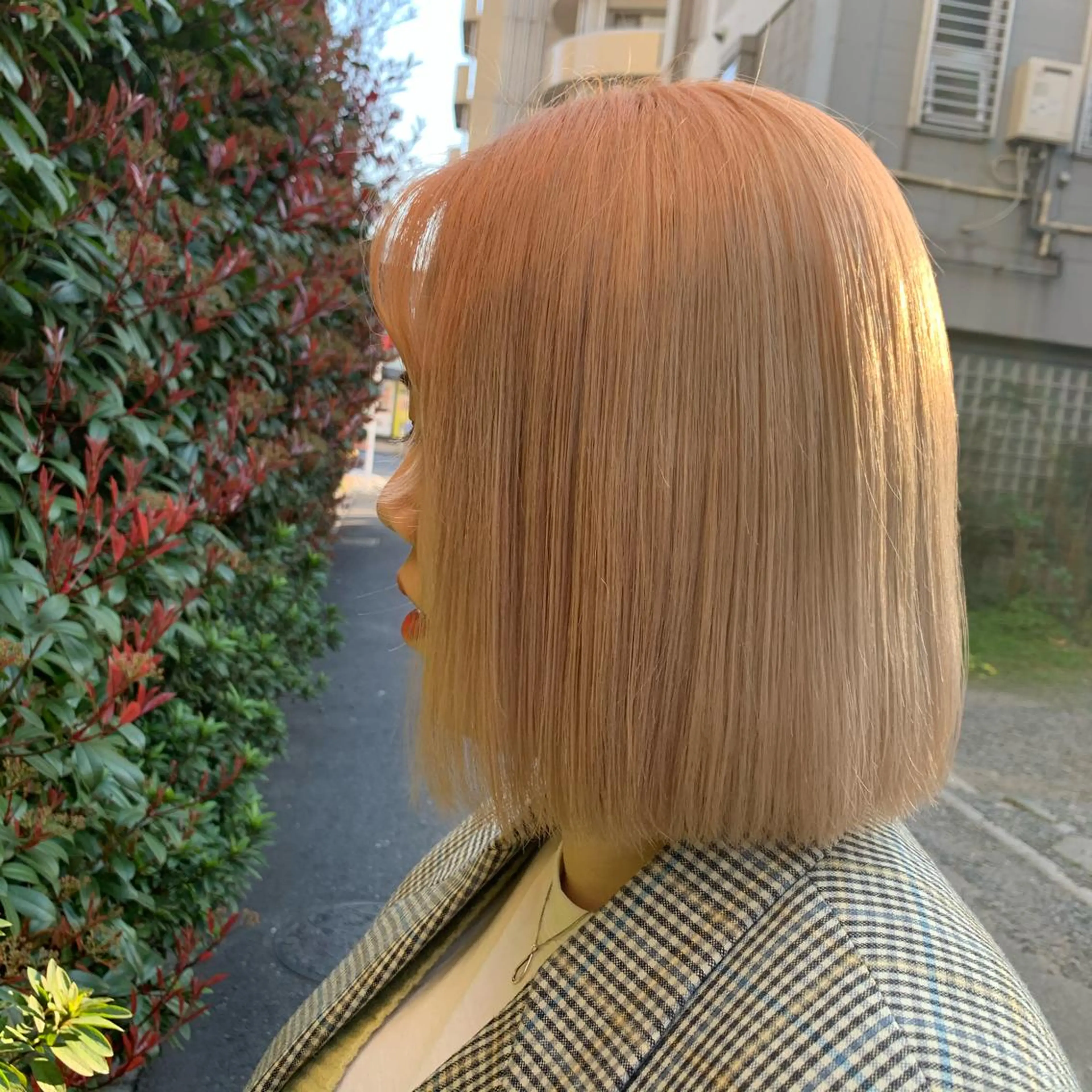 ミディアム カラー HairDesign Azurのヘアスタイル