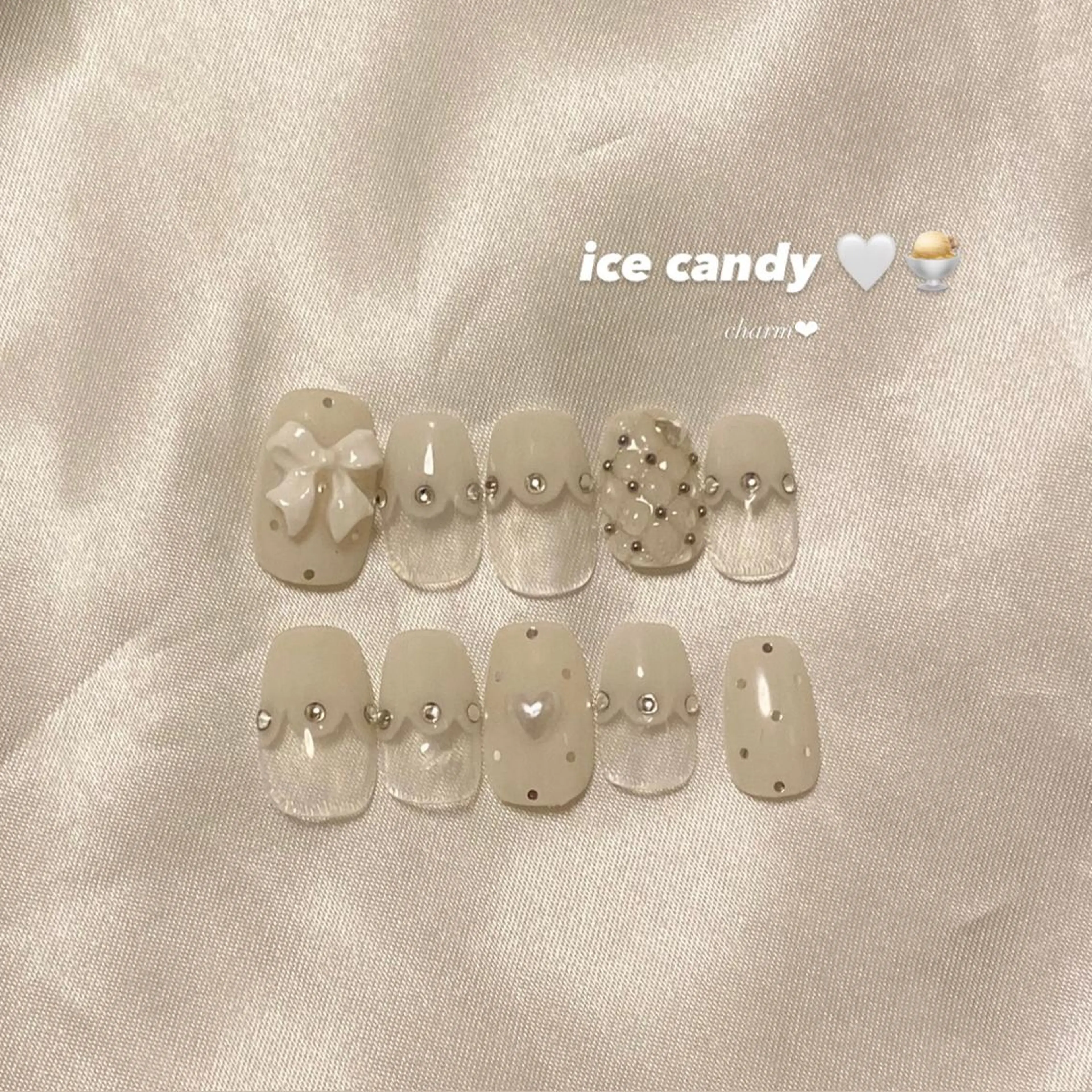 〖ピールオフ〗 アート9本 (オフ・ケア込 / 他店オフOK)の写真