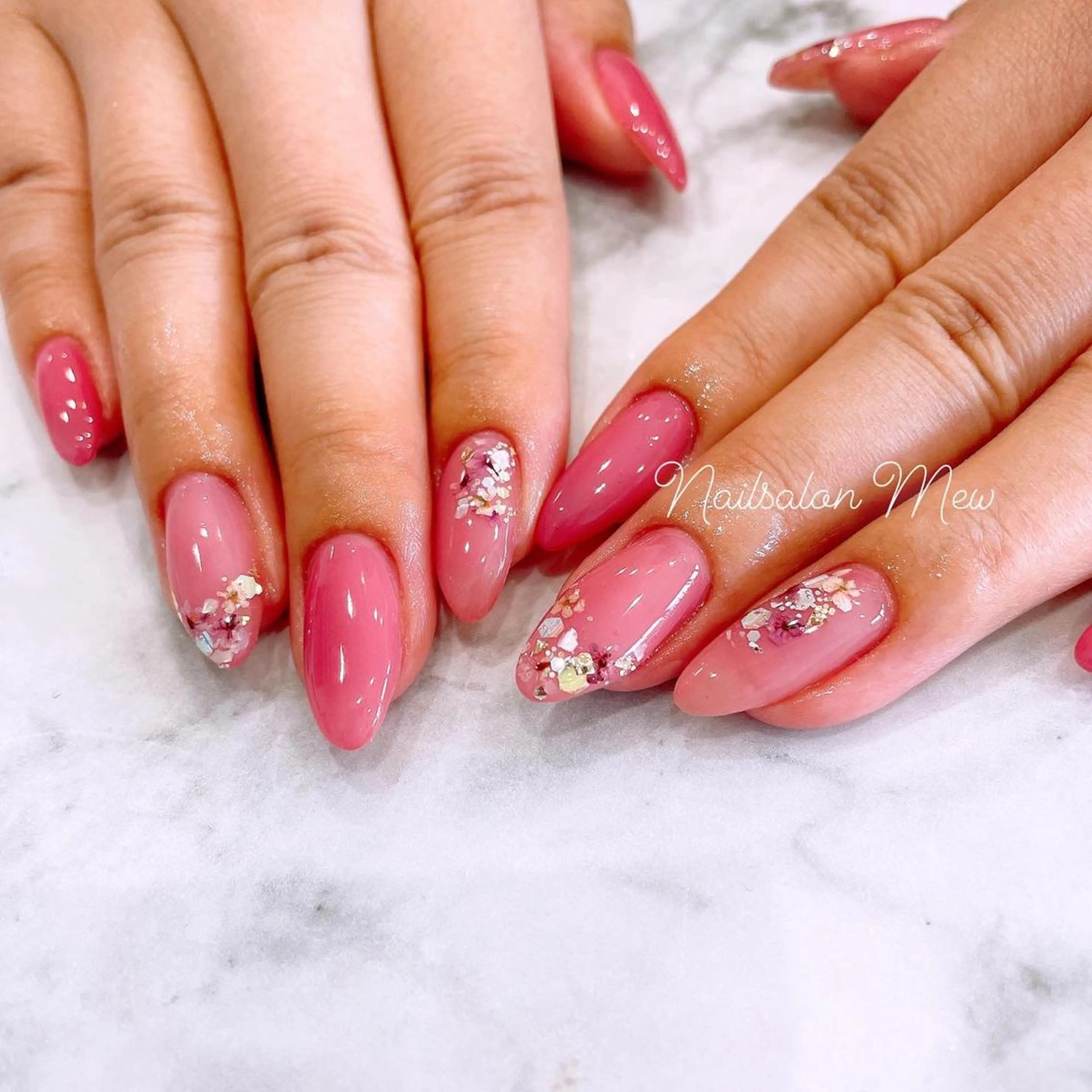 ネイル ハンドネイル Nailsalon Mew所属・Nailsalon Mew❤︎のネイルデザイン