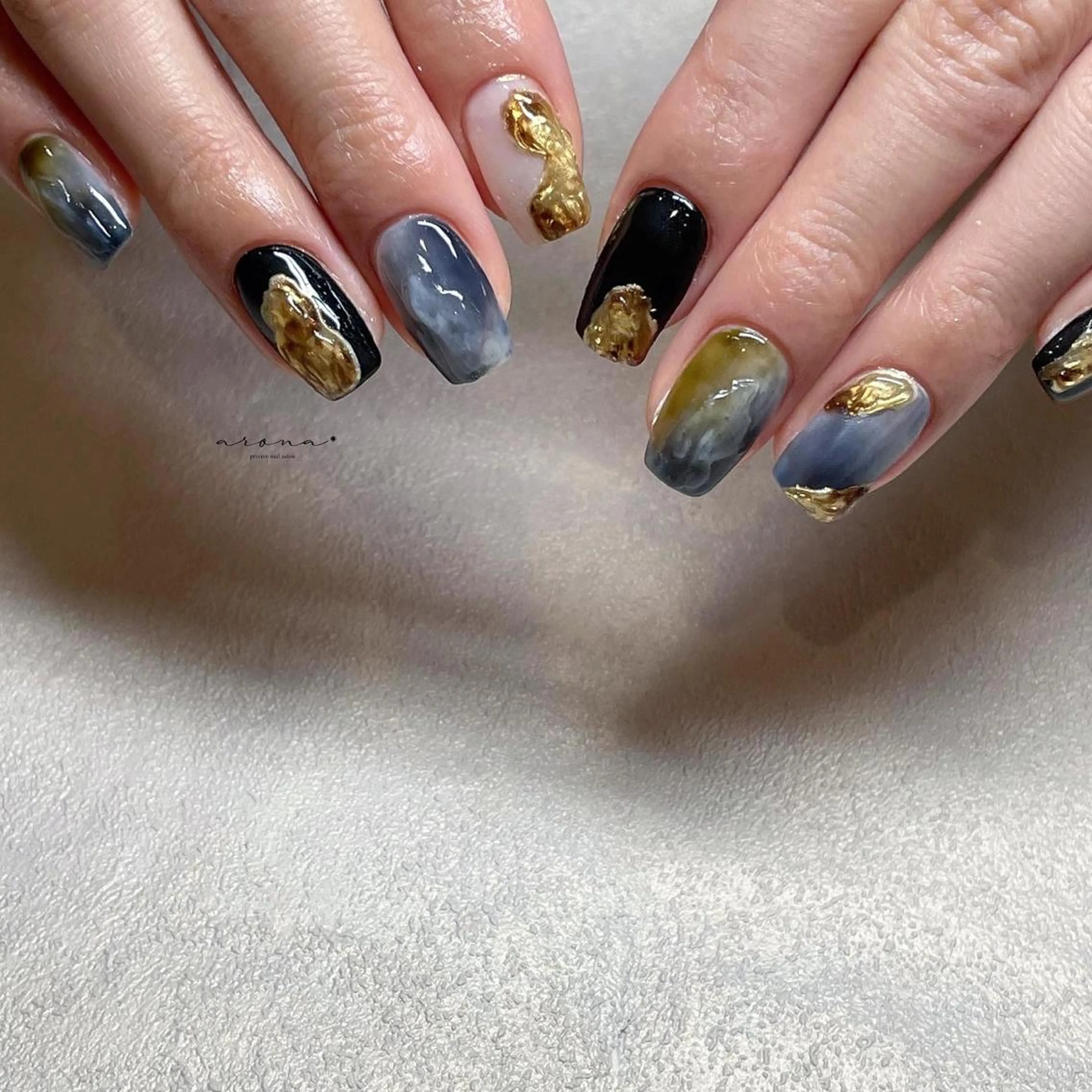 ネイル ハンドネイル nail salon ✷aronaのネイルデザイン