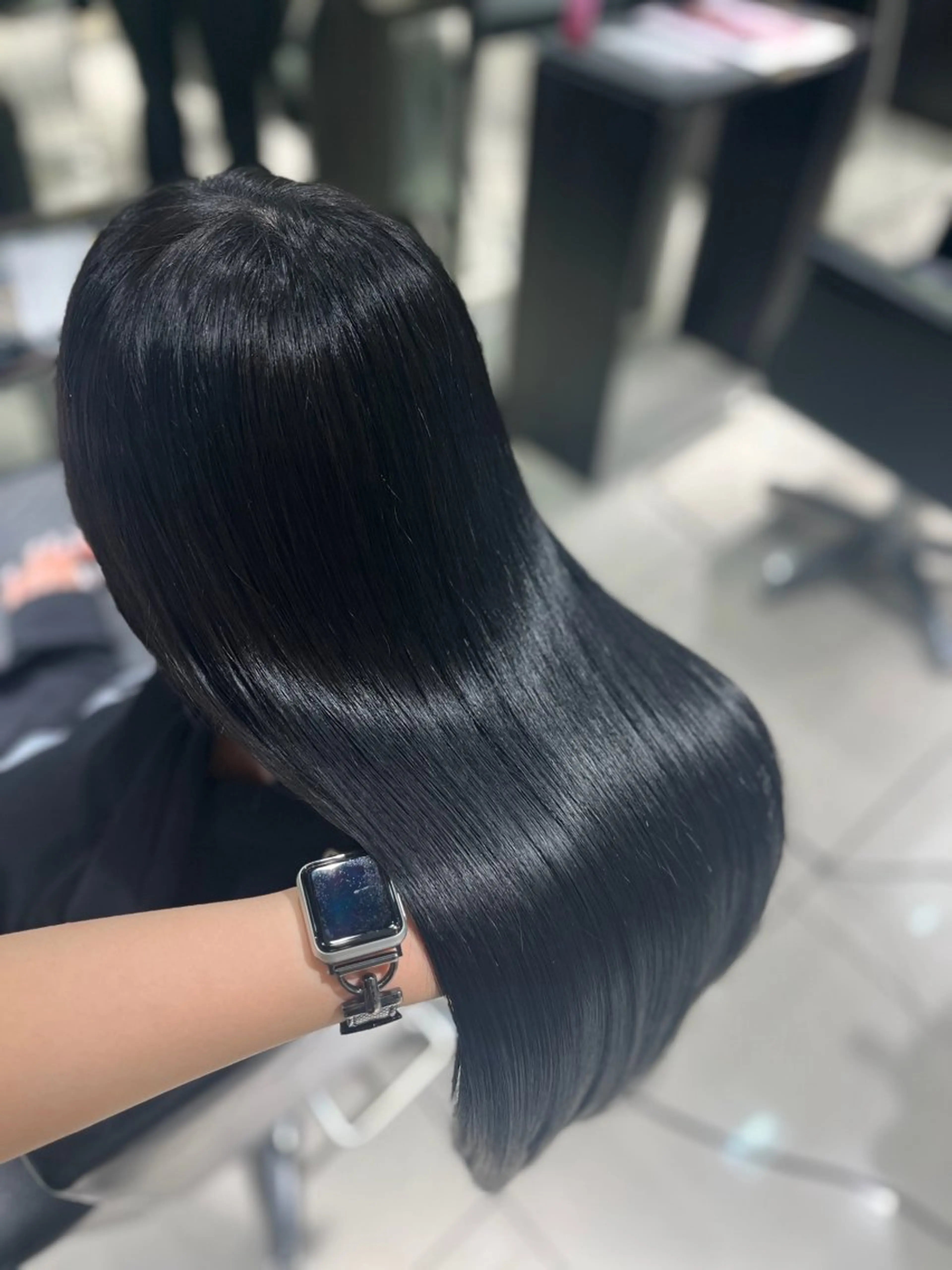 ロング 髪質改善/透明感カラ ー/レイヤー/あやはのヘアスタイル