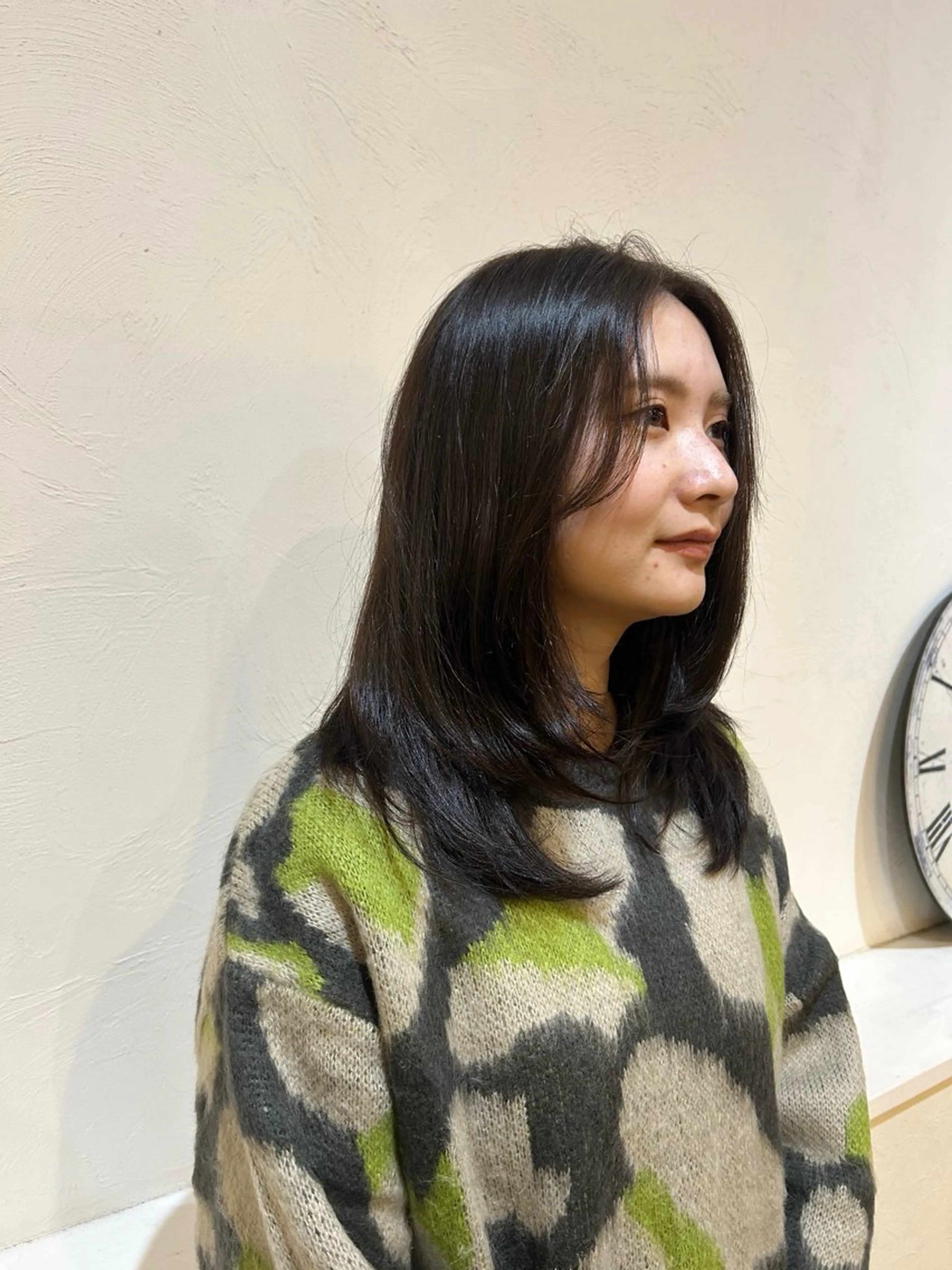 ミディアム レイヤーカット カット ヘアカラー 【SET-UP】高橋 海輝のヘアスタイル