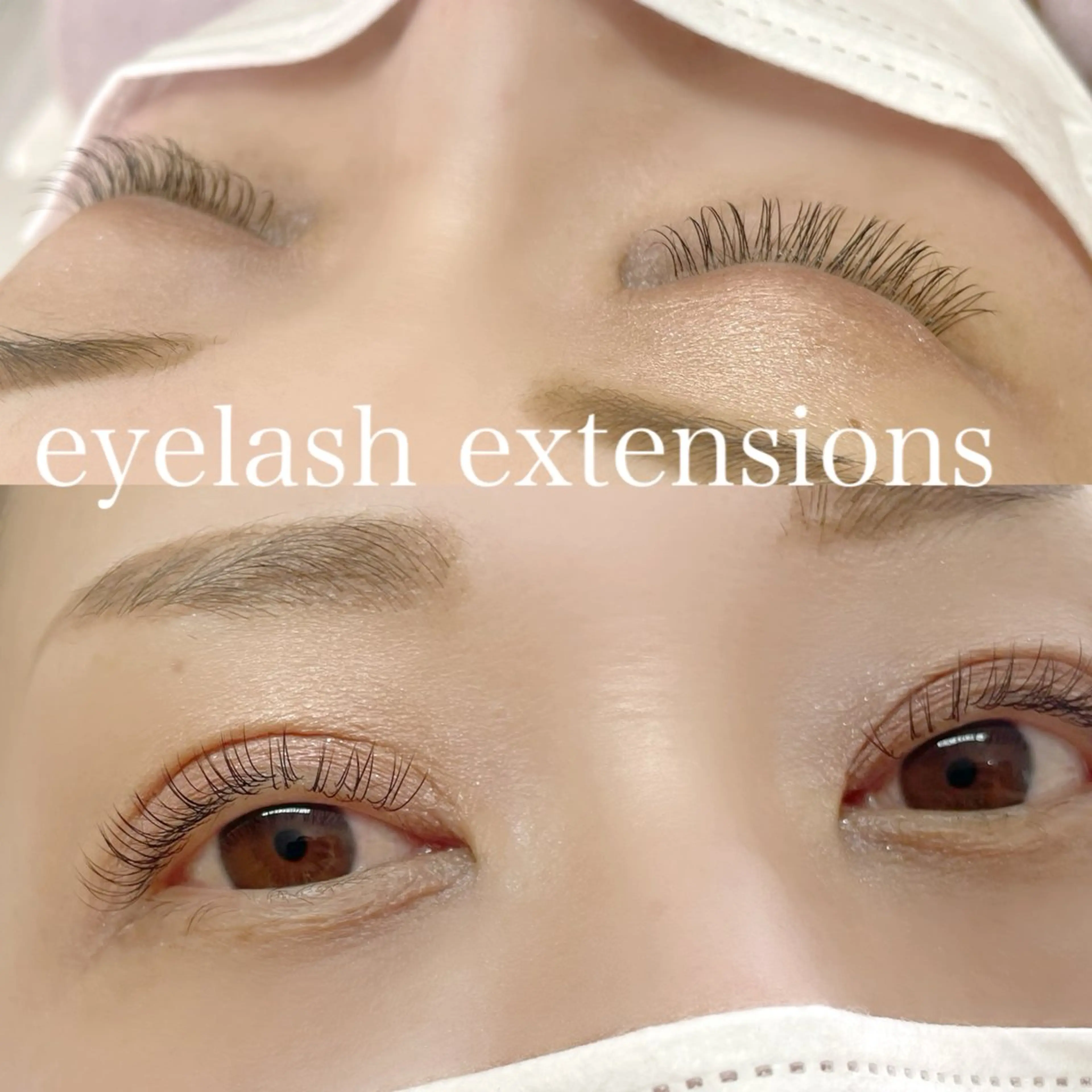 マツエク・マツパ フラットラッシュ マツエク Quni ☁️のマツエク・マツパデザイン