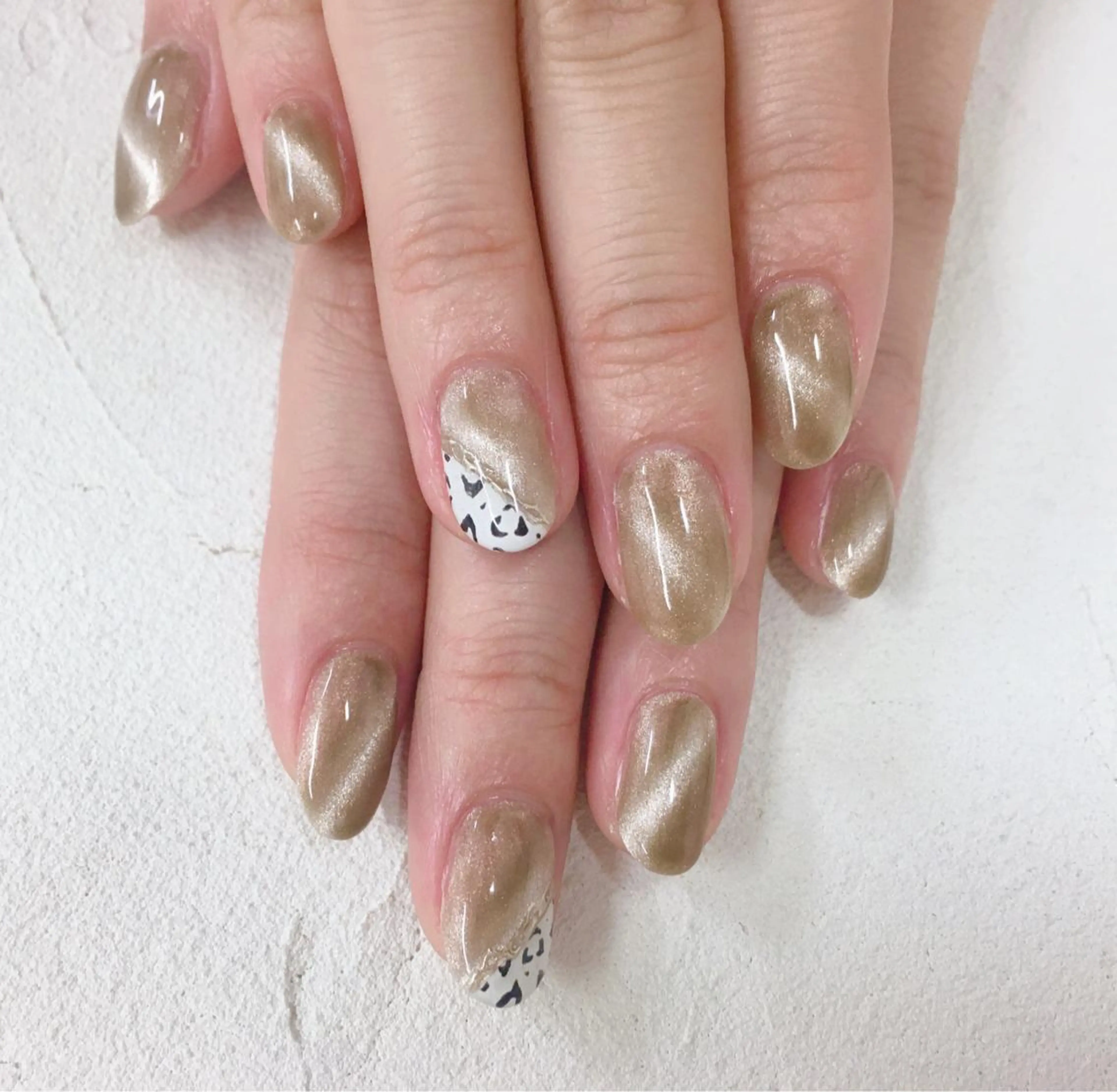 ネイル アートネイル マグネットネイル ハンドネイル ビアンカ金町店 中島　せり菜のネイルデザイン