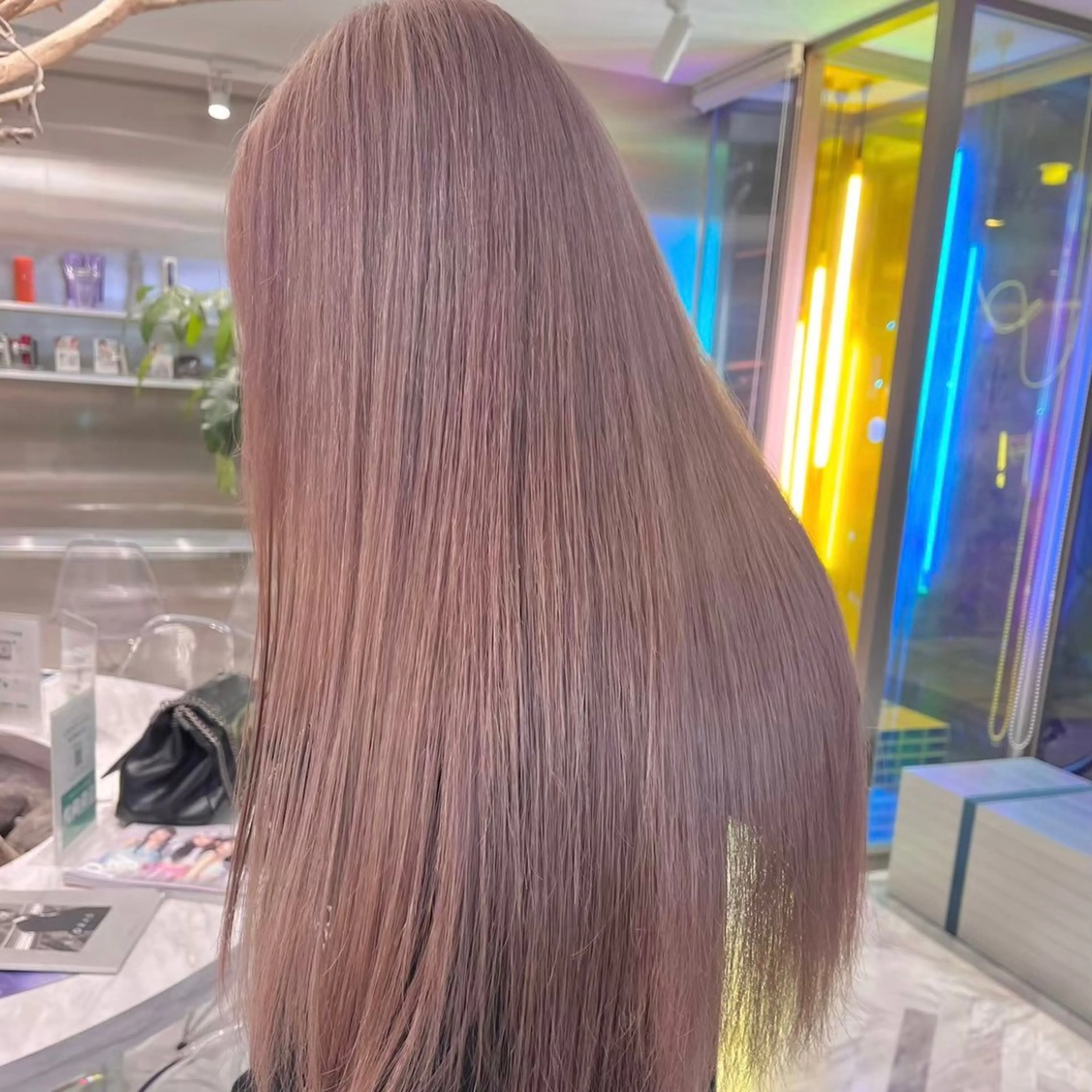 ロング カラー sawaka🪽うる 艶カラー/レイヤーのヘアスタイル