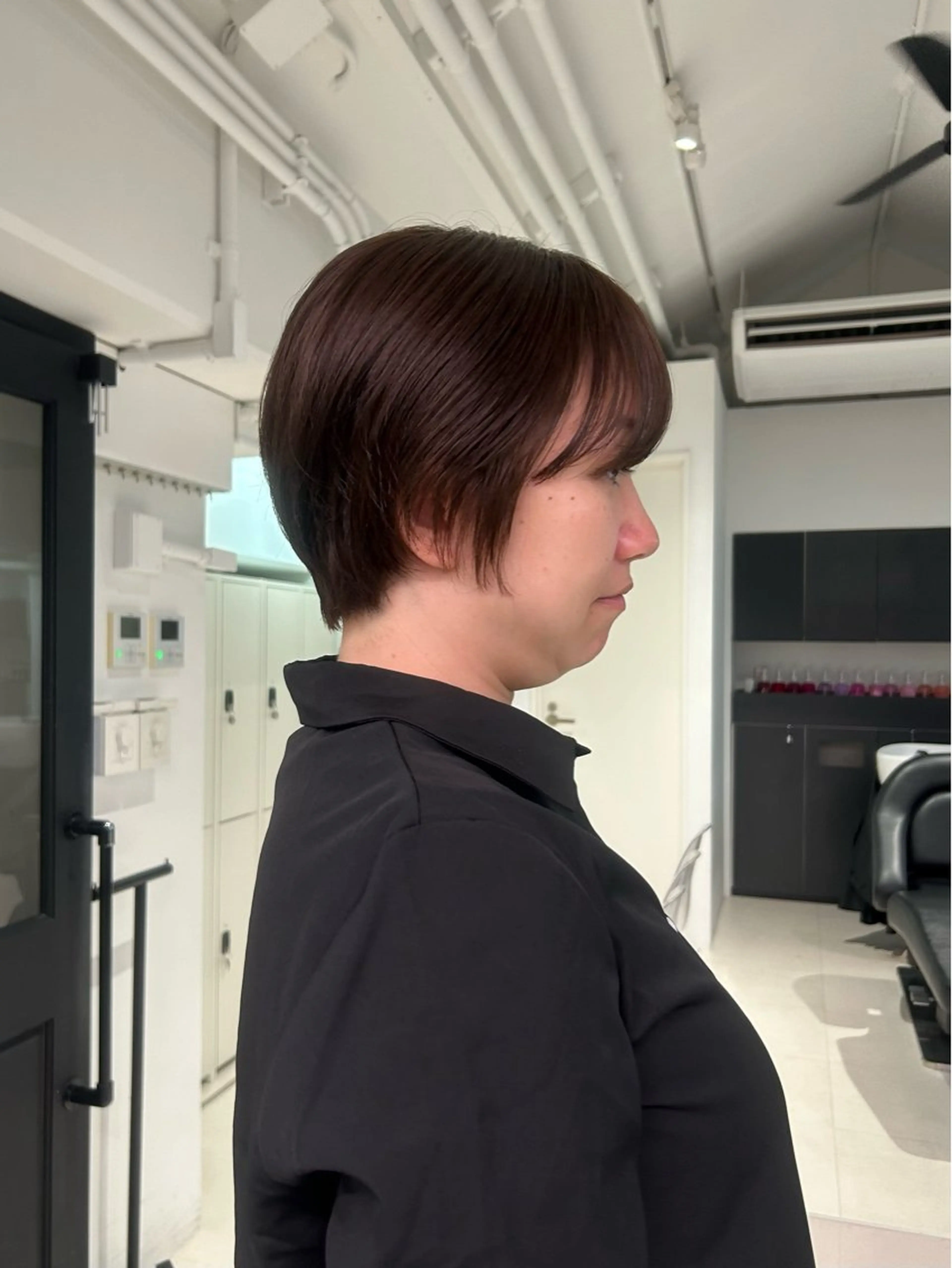 ショート カット トリートメント ショートカット/ ベージュ/moekaのヘアスタイル