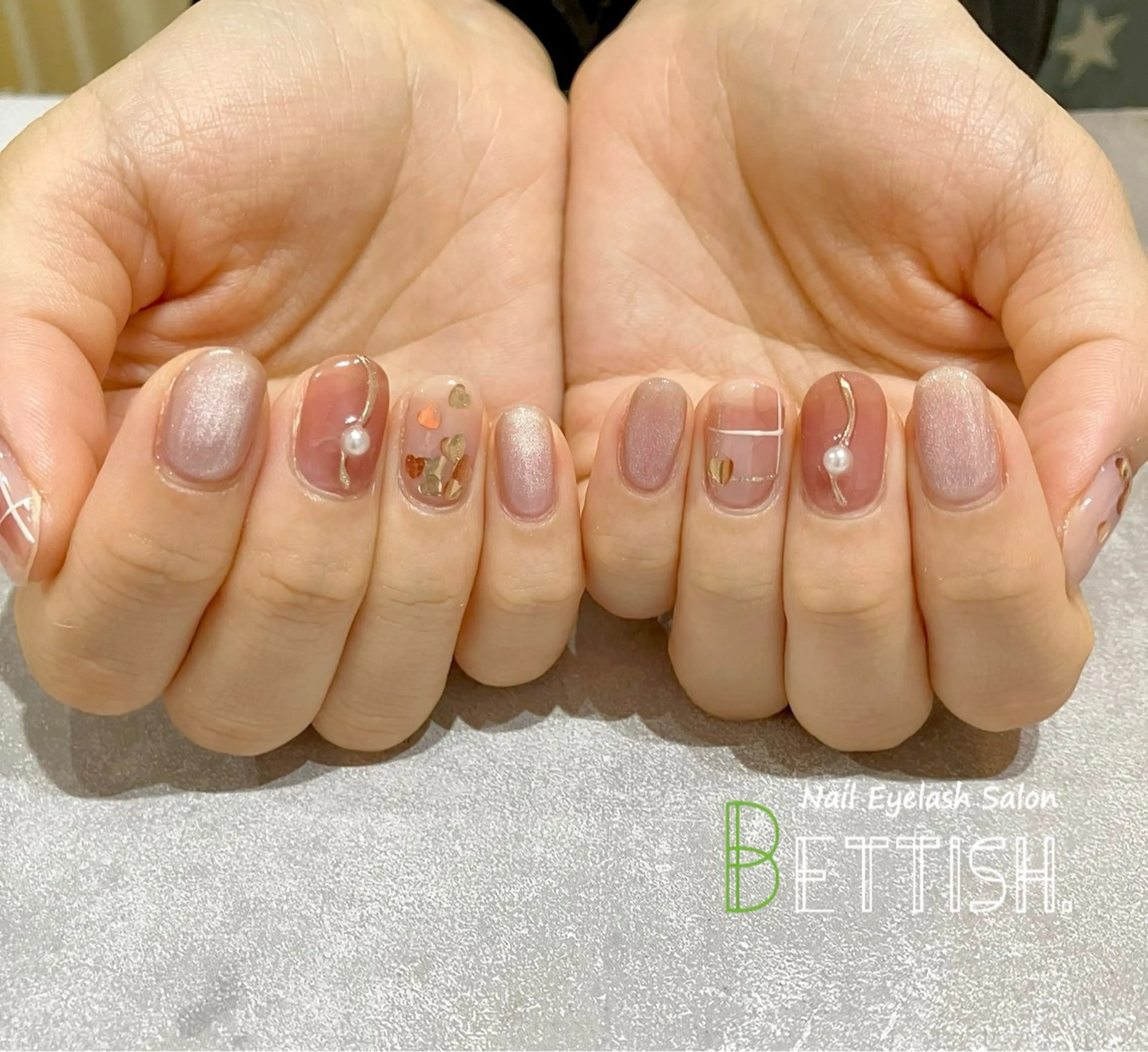 ネイル ピンク ハンドネイル BETTISH. KUMIKO☺︎︎のネイルデザイン