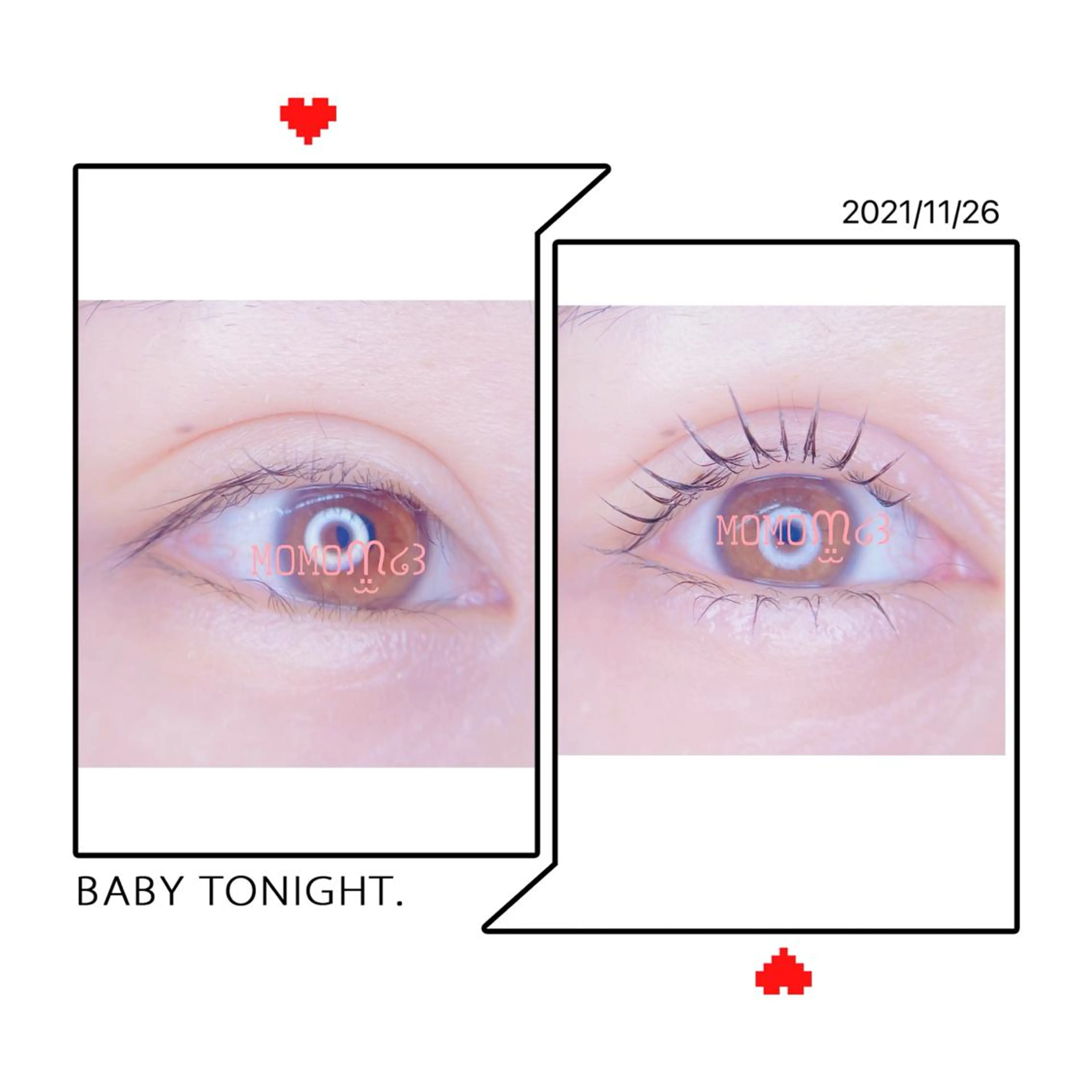 マツエク・マツパ マツパ モテデザインのプロ モモ🍑のマツエク・マツパデザイン