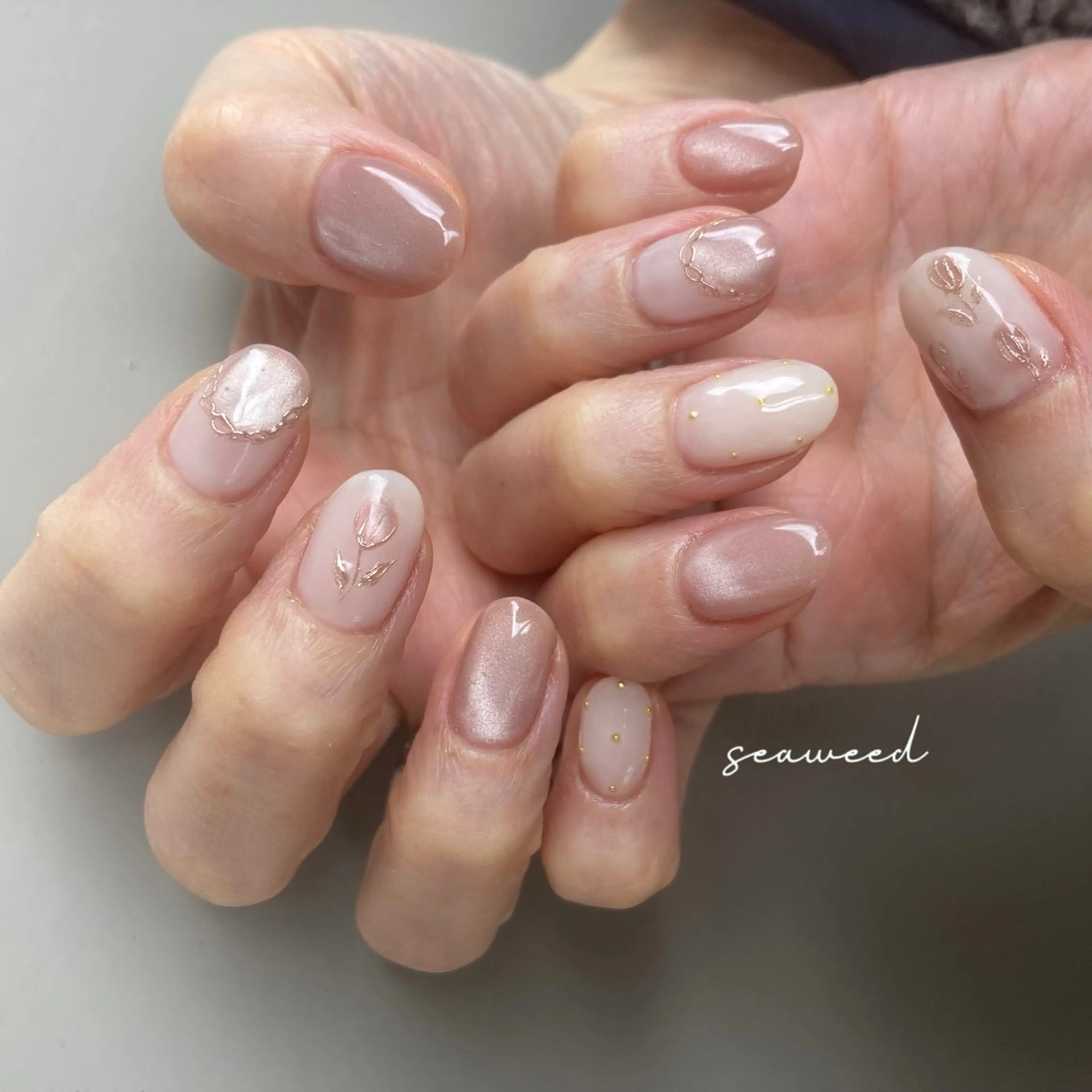 ネイル seaweed nailのネイルデザイン