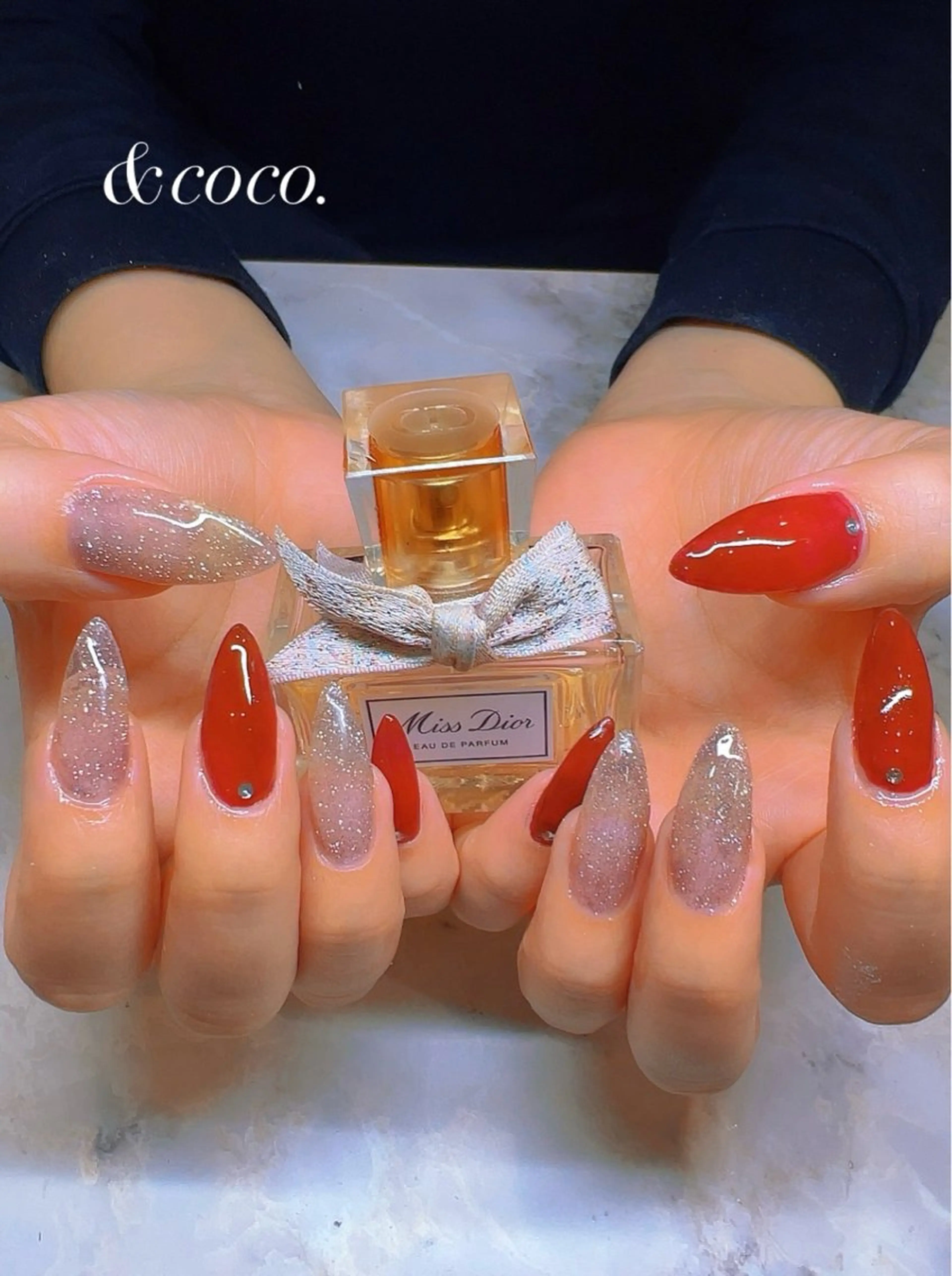 ネイル フラッシュネイル ハンドネイル ＆coco.所属・＆ coco.のネイルデザイン