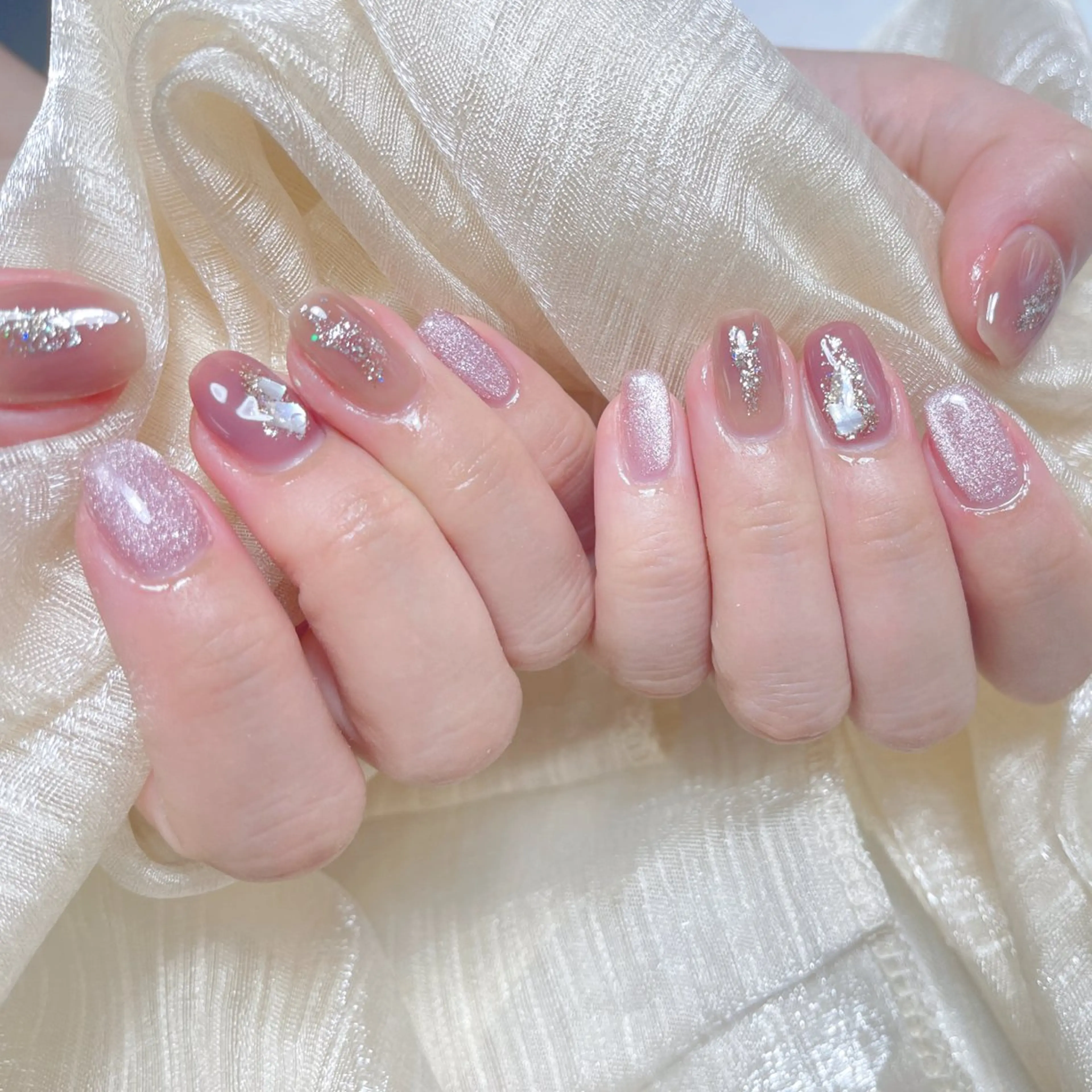 ネイル 🎀ネイルサロン エクラYUI🎀のネイルデザイン