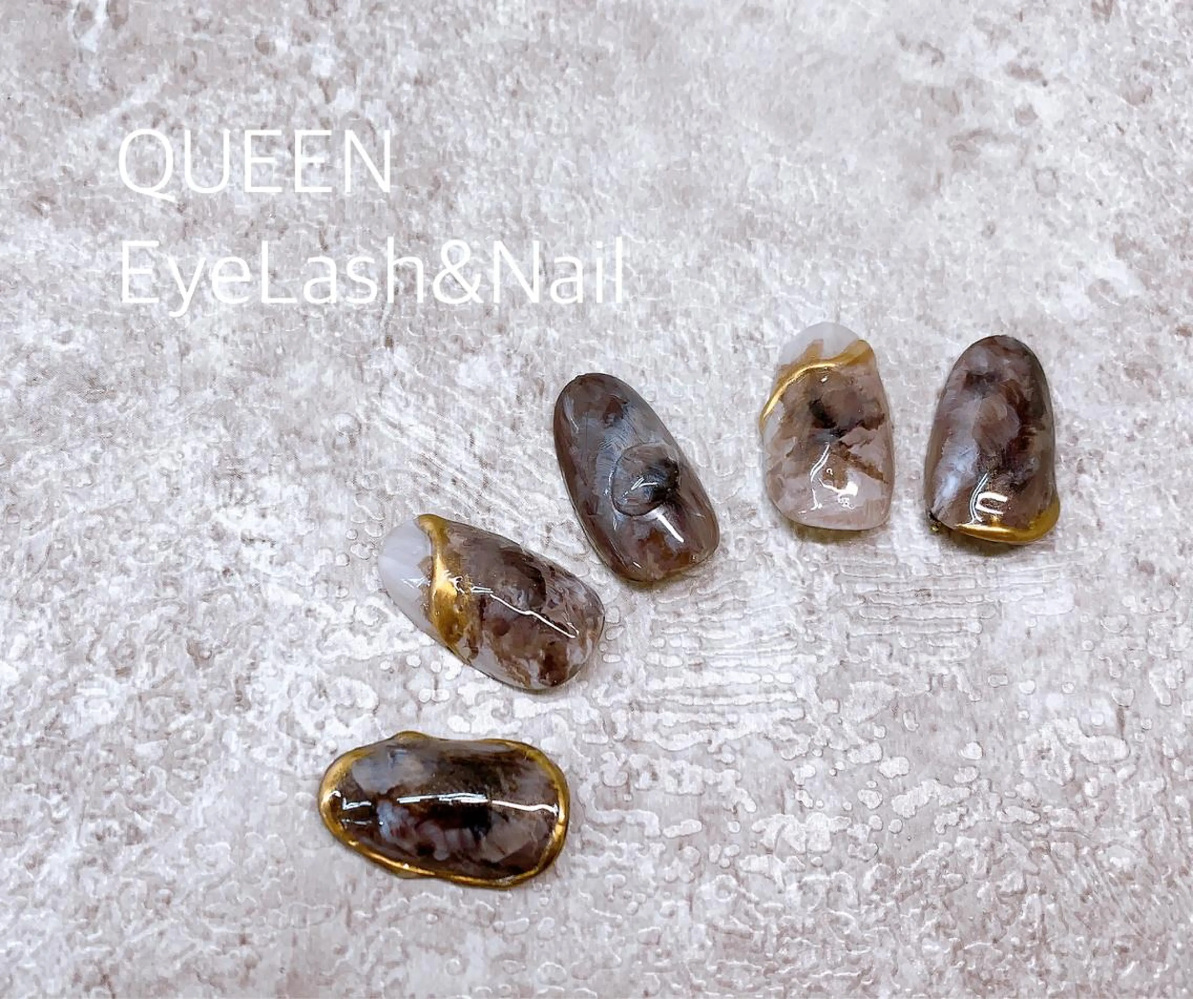 ミディアム カラー ネイル Bloom Nail 桜井のネイルデザイン