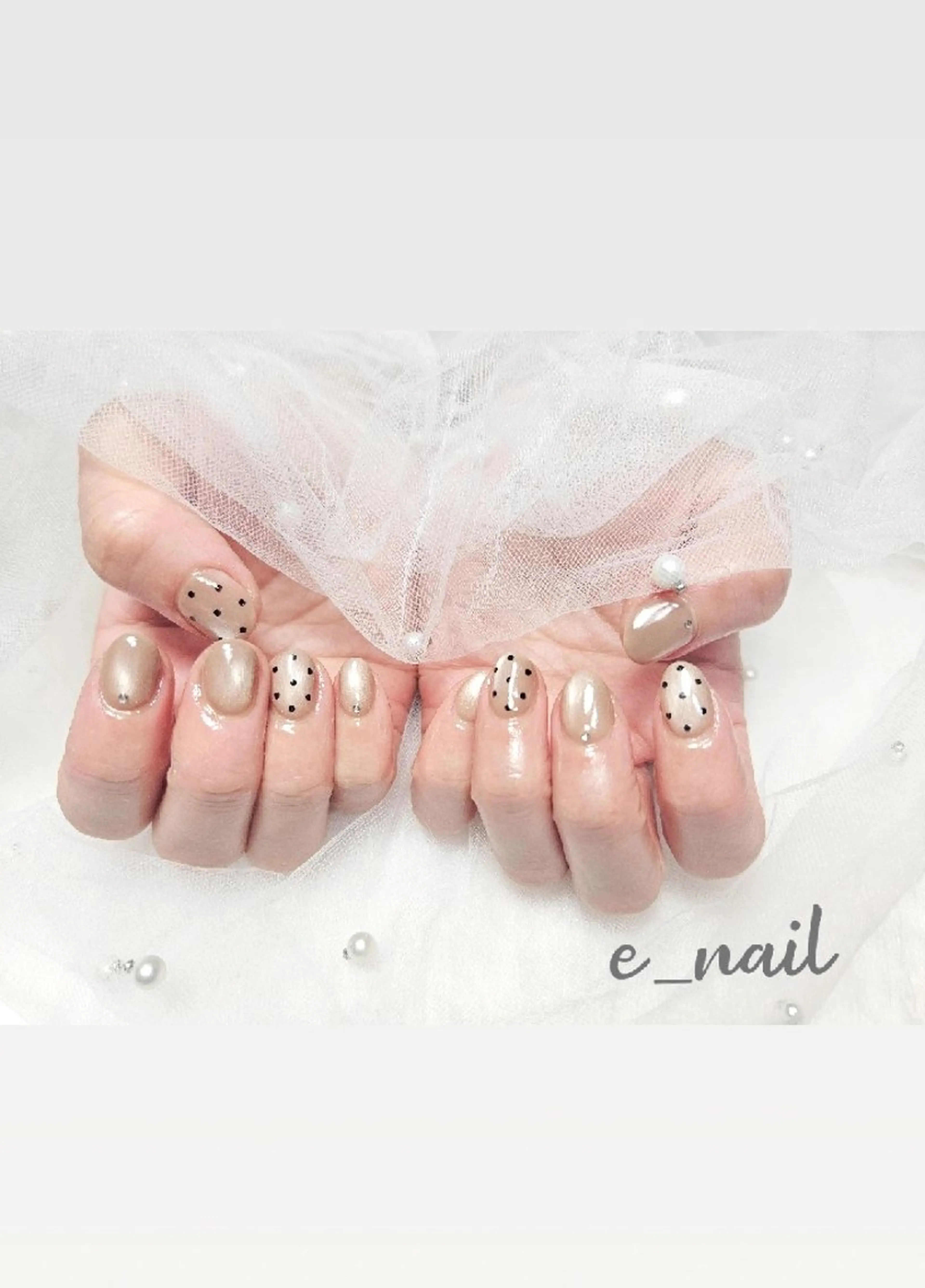 ネイル e_nail🍀自宅 サロン八潮eri☆　のネイルデザイン