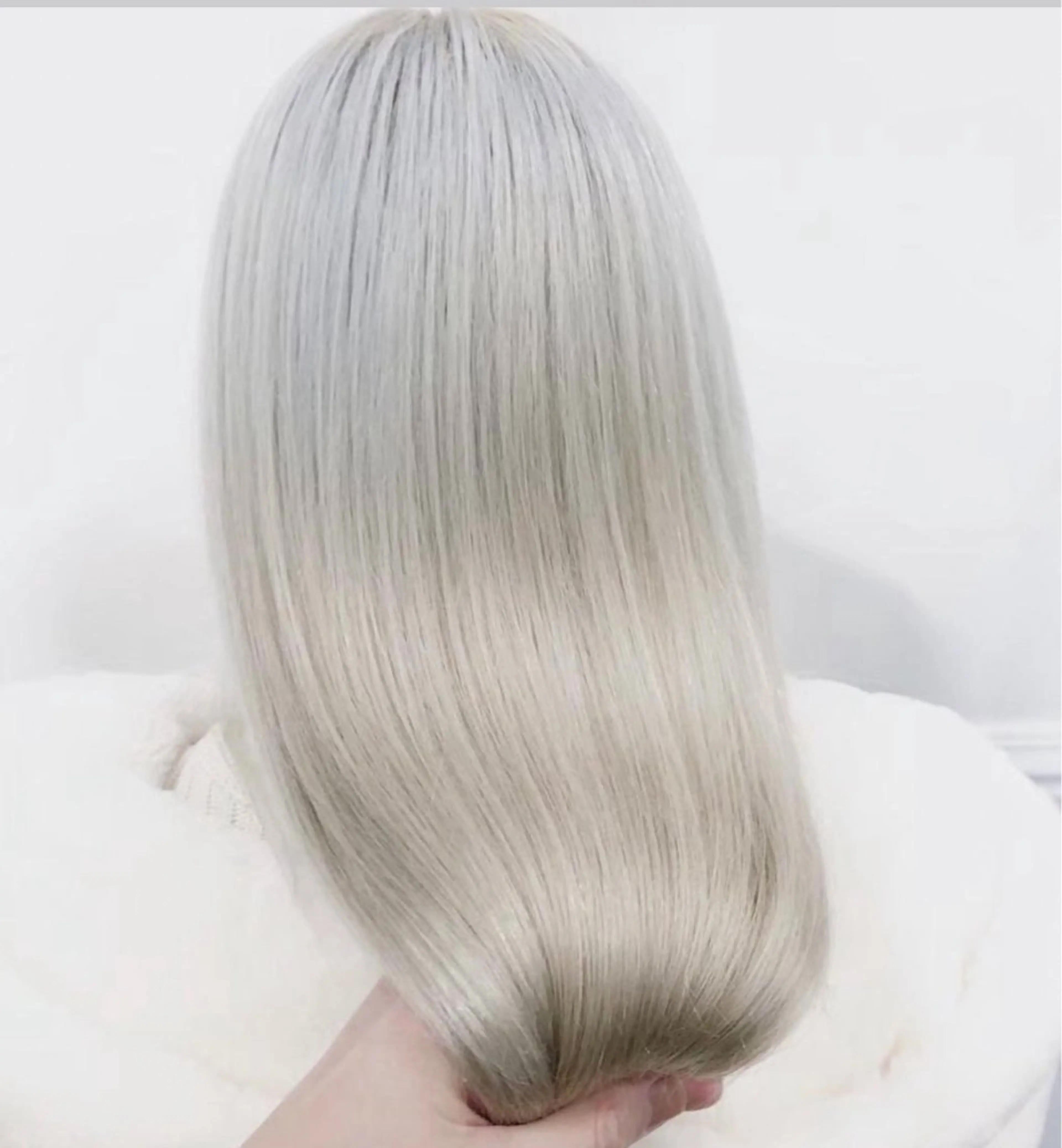 セミロング カラー ブリーチ ケアブリーチ ダブルカラー インナーカラー ボブ カット ヘアカラー トリートメント ヘアセット 艶髪ケア特化✨ トワのヘアスタイル