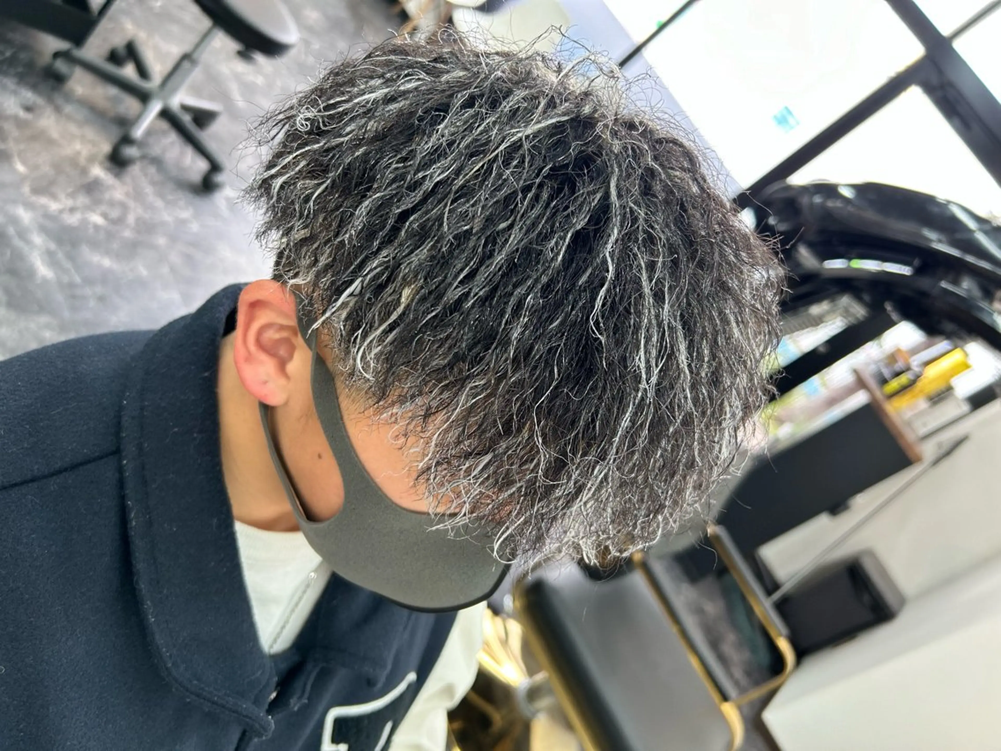 ショート メンズ メンズパーマ専門店BlueOcean所属・坂梨 良維人のヘアスタイル