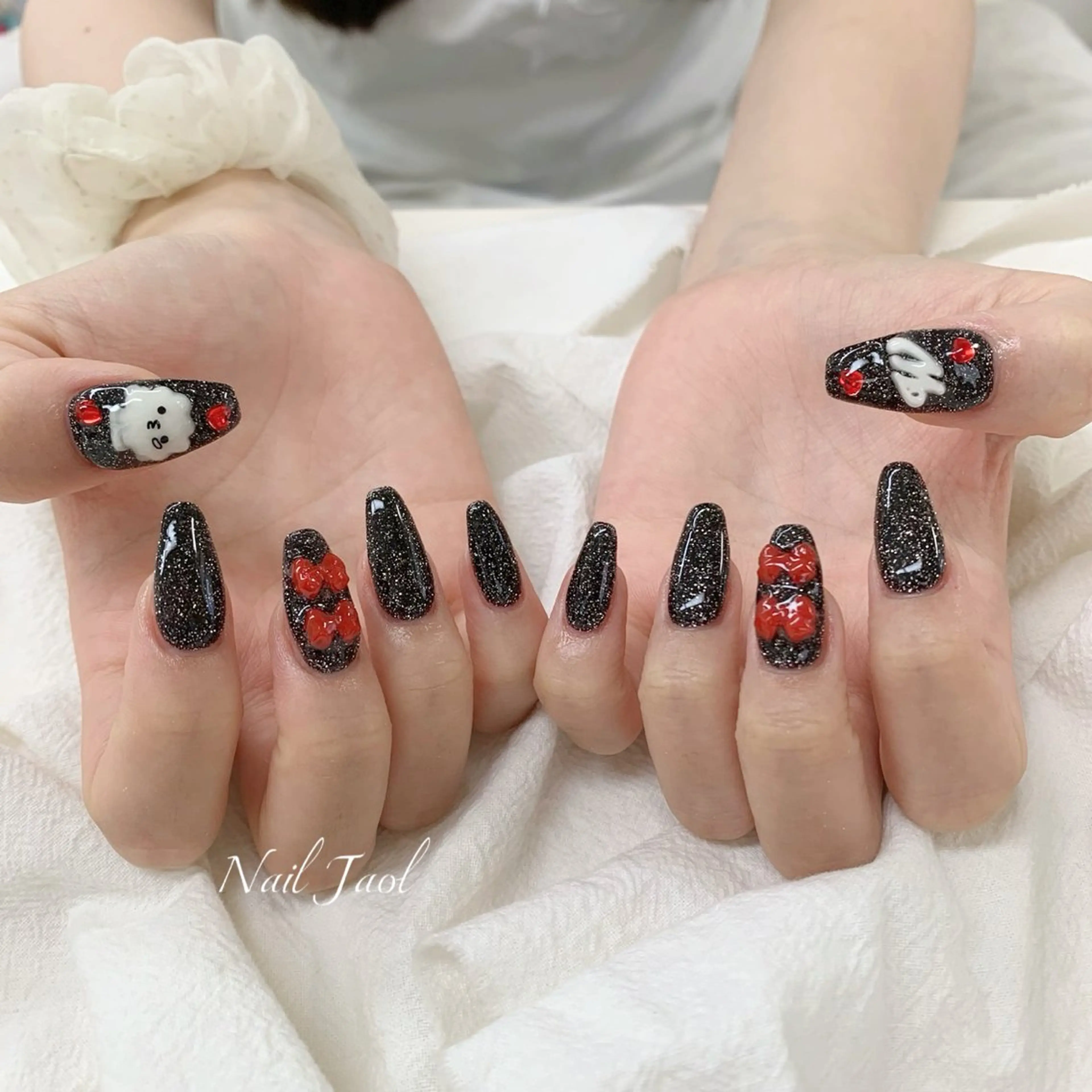 ロング 韓国風ヘア nail jaol池袋店所属・ネイルJaol 池袋のネイルデザイン