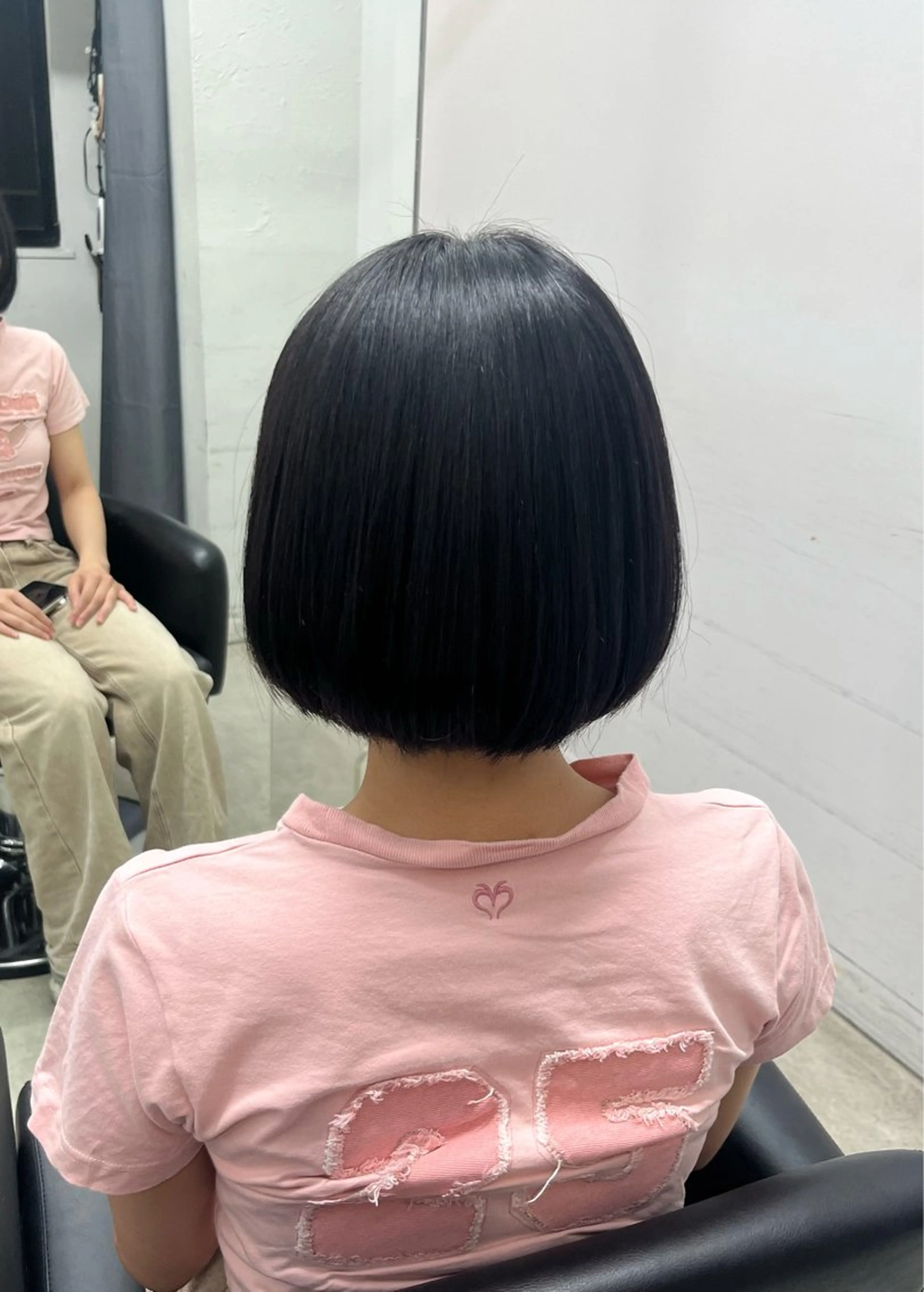 ショート カラー ブリーチ ブリーチなしカラー ボブ 韓国風ヘア ヘアカラー sunc所属・こはる/韓国🇰🇷 /レイヤー/カラー♡のヘアスタイル