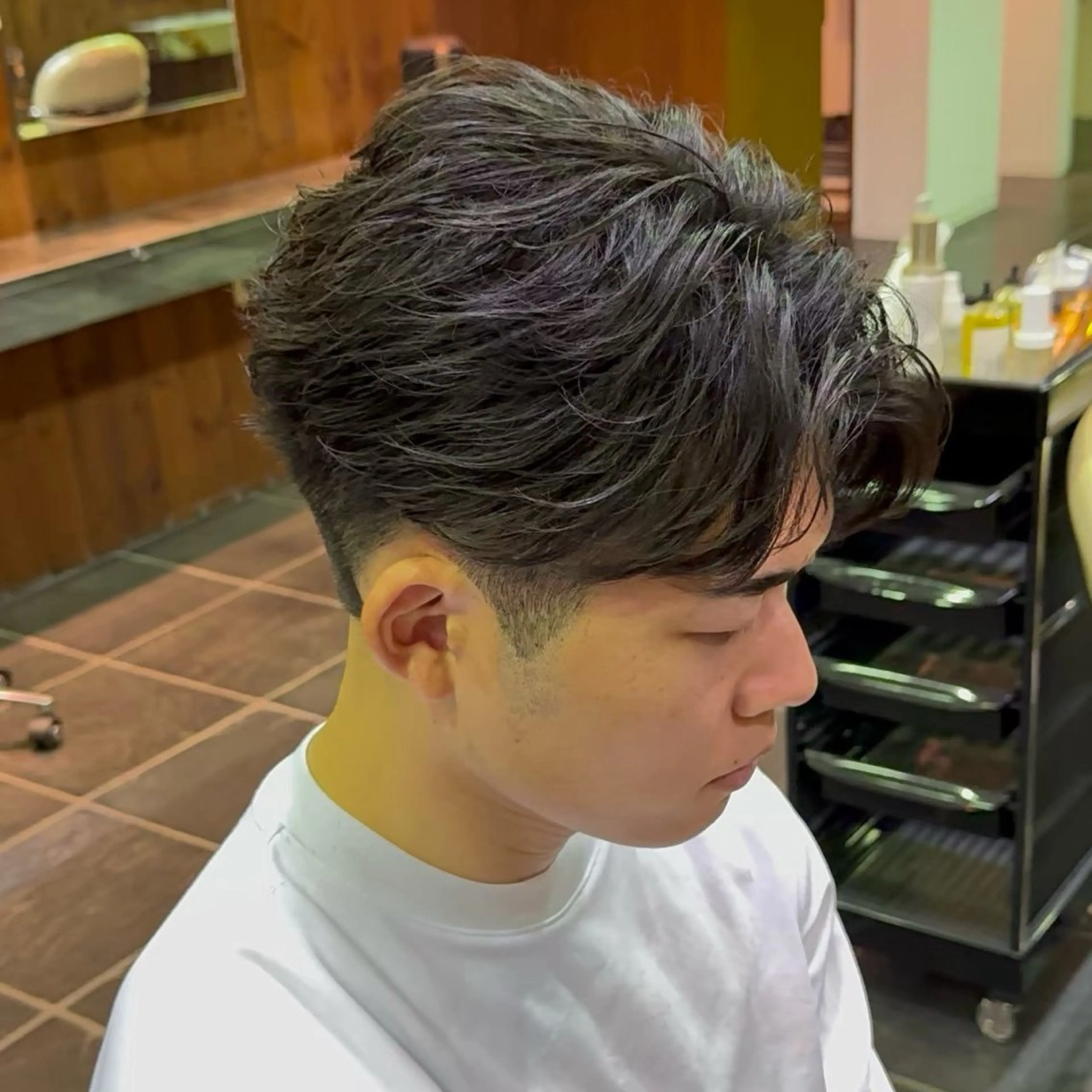 パーマ メンズ ruen大分駅店所属・ruen大分駅店 /佐藤萌音のヘアスタイル