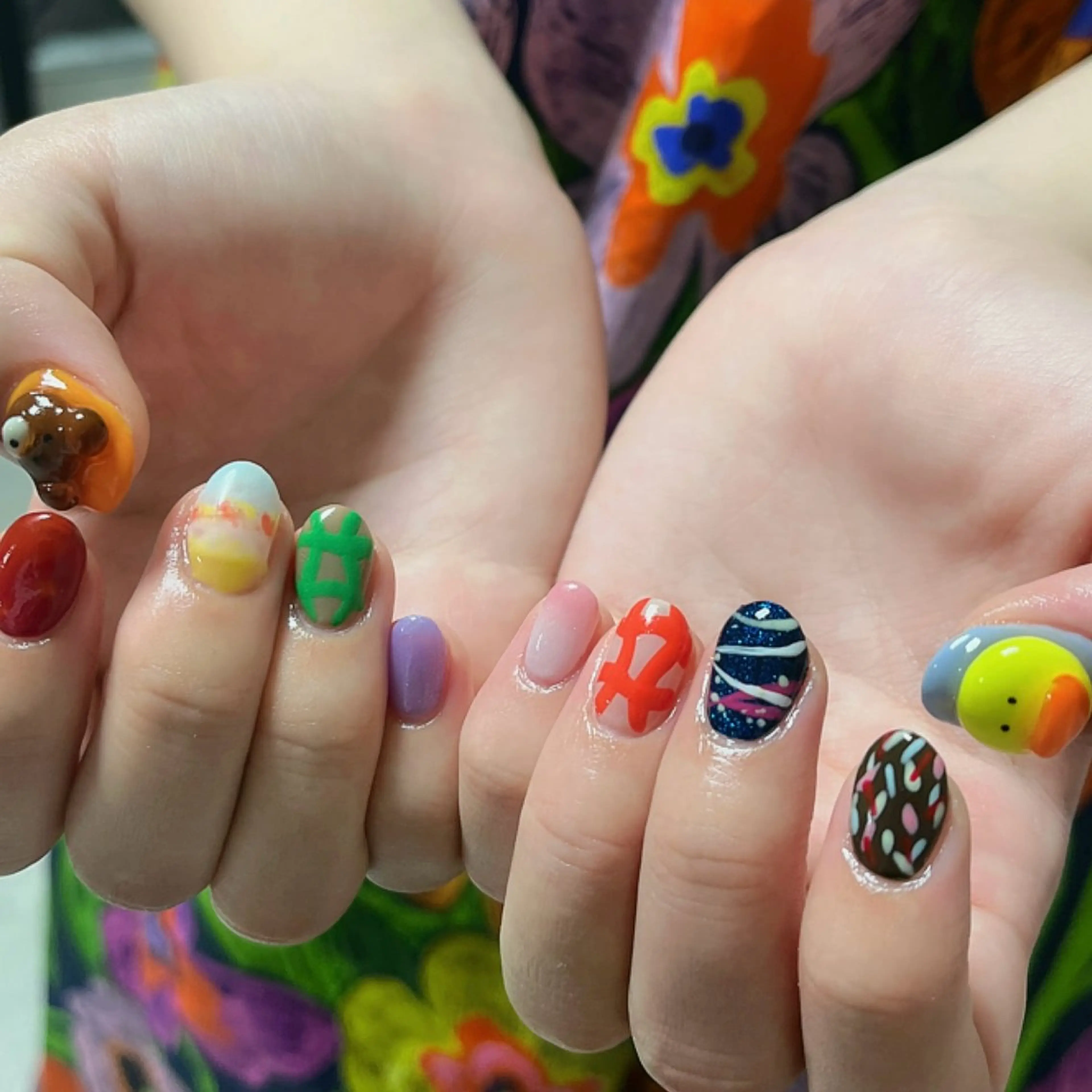 ネイル Protea きぬがわ らむのネイルデザイン